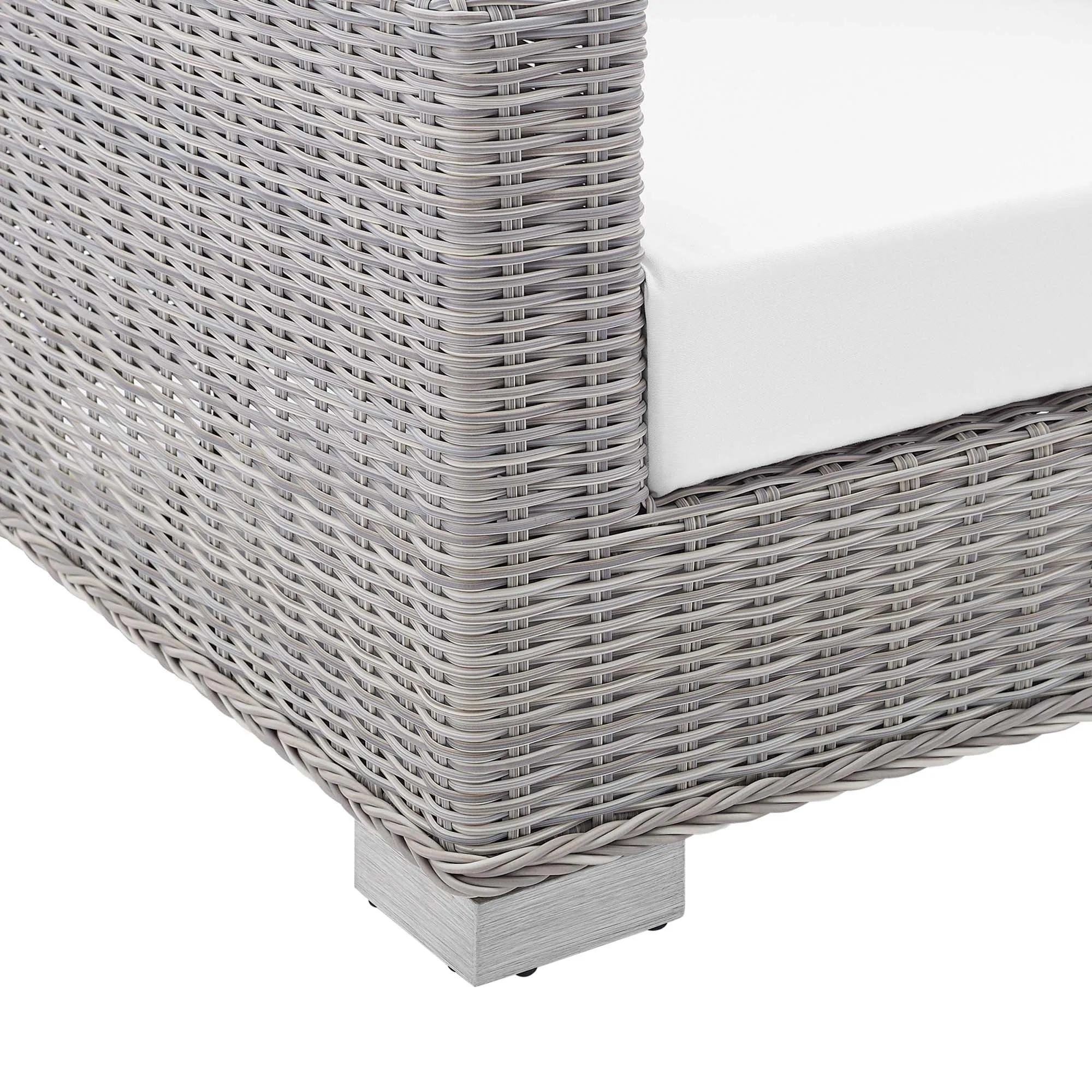Conway Sunbrella® Outdoor Patio Wicker Rattan Armchair by Modway