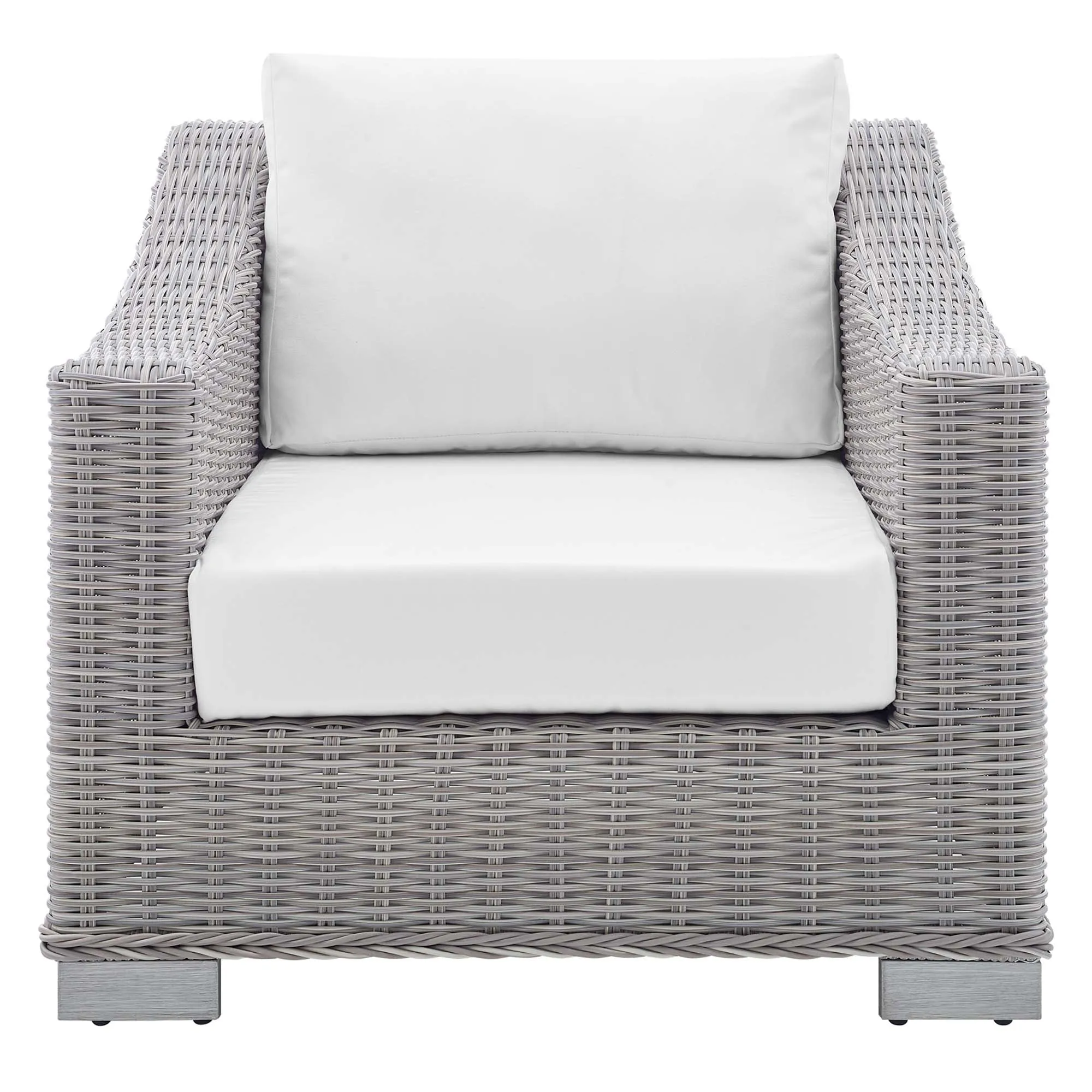 Conway Sunbrella® Outdoor Patio Wicker Rattan Armchair by Modway
