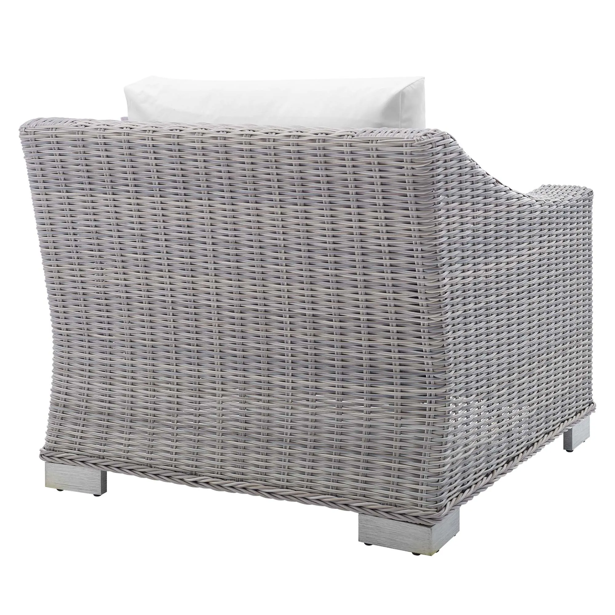Conway Sunbrella® Outdoor Patio Wicker Rattan Armchair by Modway