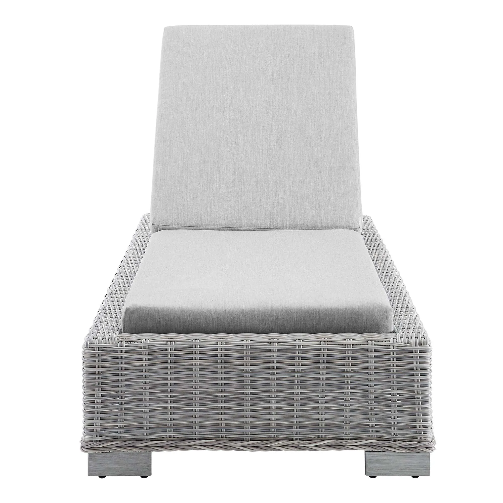 Conway Sunbrella® Outdoor Patio Wicker Rattan Chaise Lounge by Modway
