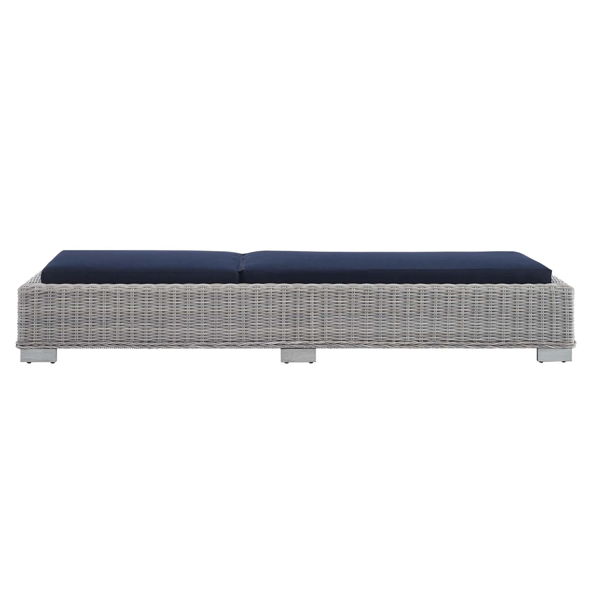 Conway Sunbrella® Outdoor Patio Wicker Rattan Chaise Lounge by Modway