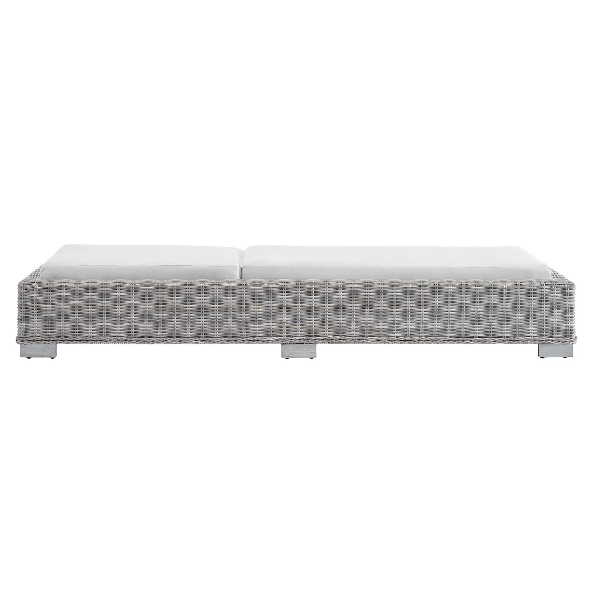Conway Sunbrella® Outdoor Patio Wicker Rattan Chaise Lounge by Modway