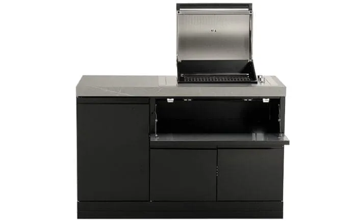 Crossray Compact Electric BBQ Kitchen with Storage