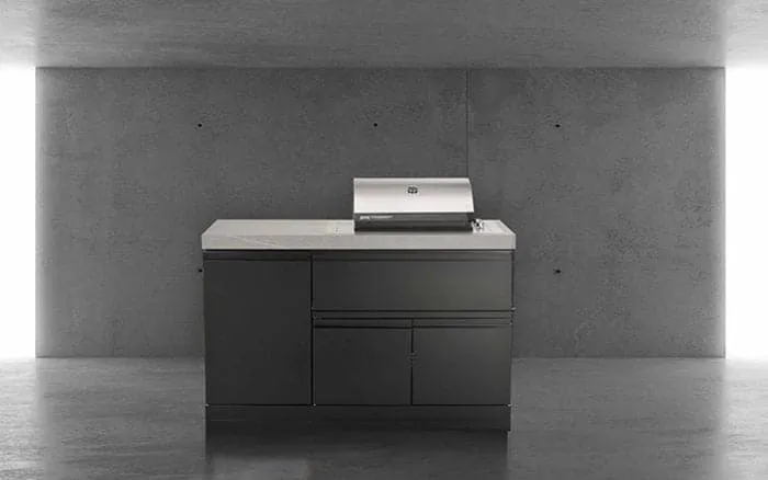 Crossray Compact Electric BBQ Kitchen with Storage