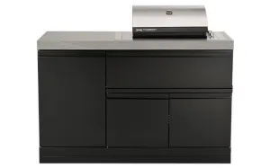 Crossray Compact Electric BBQ Kitchen with Storage