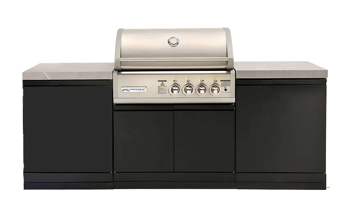 Crossray Compact Mini Outdoor Kitchen Gas BBQ