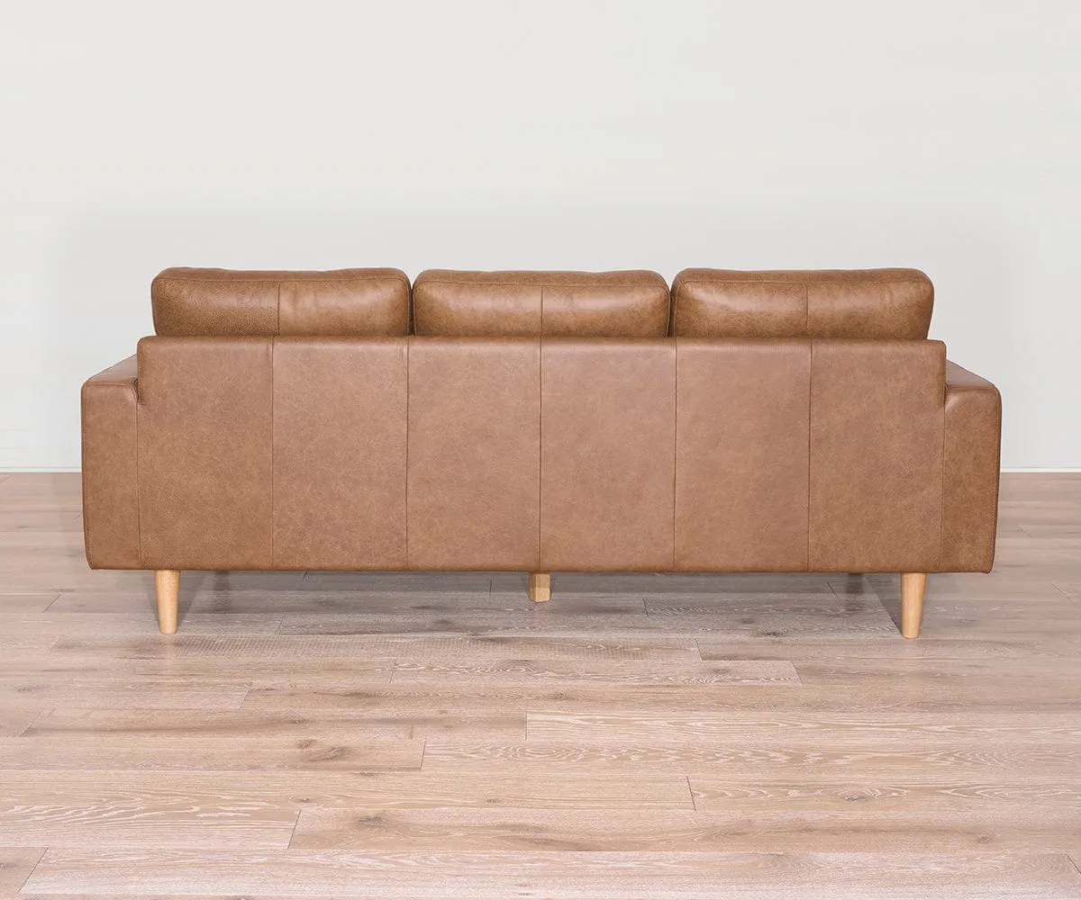 Damian Leather Sofa
