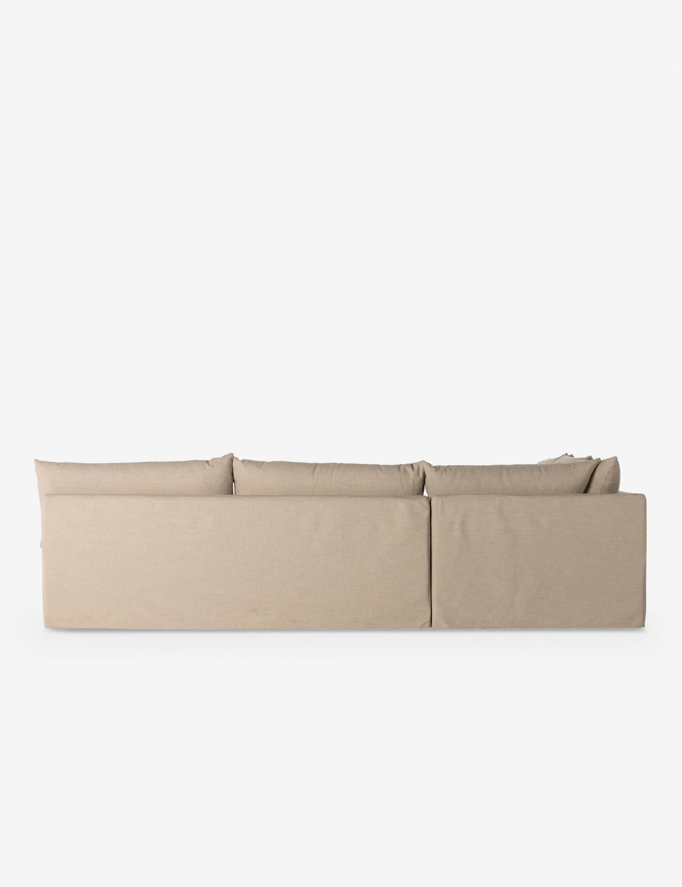 Decima Slipcover Sectional Sofa