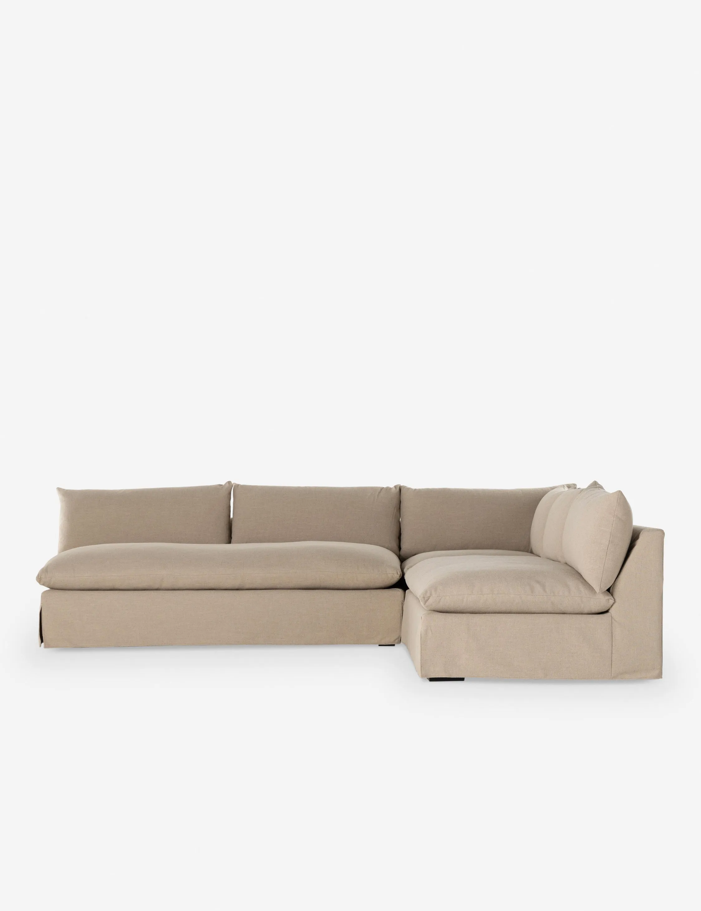 Decima Slipcover Sectional Sofa
