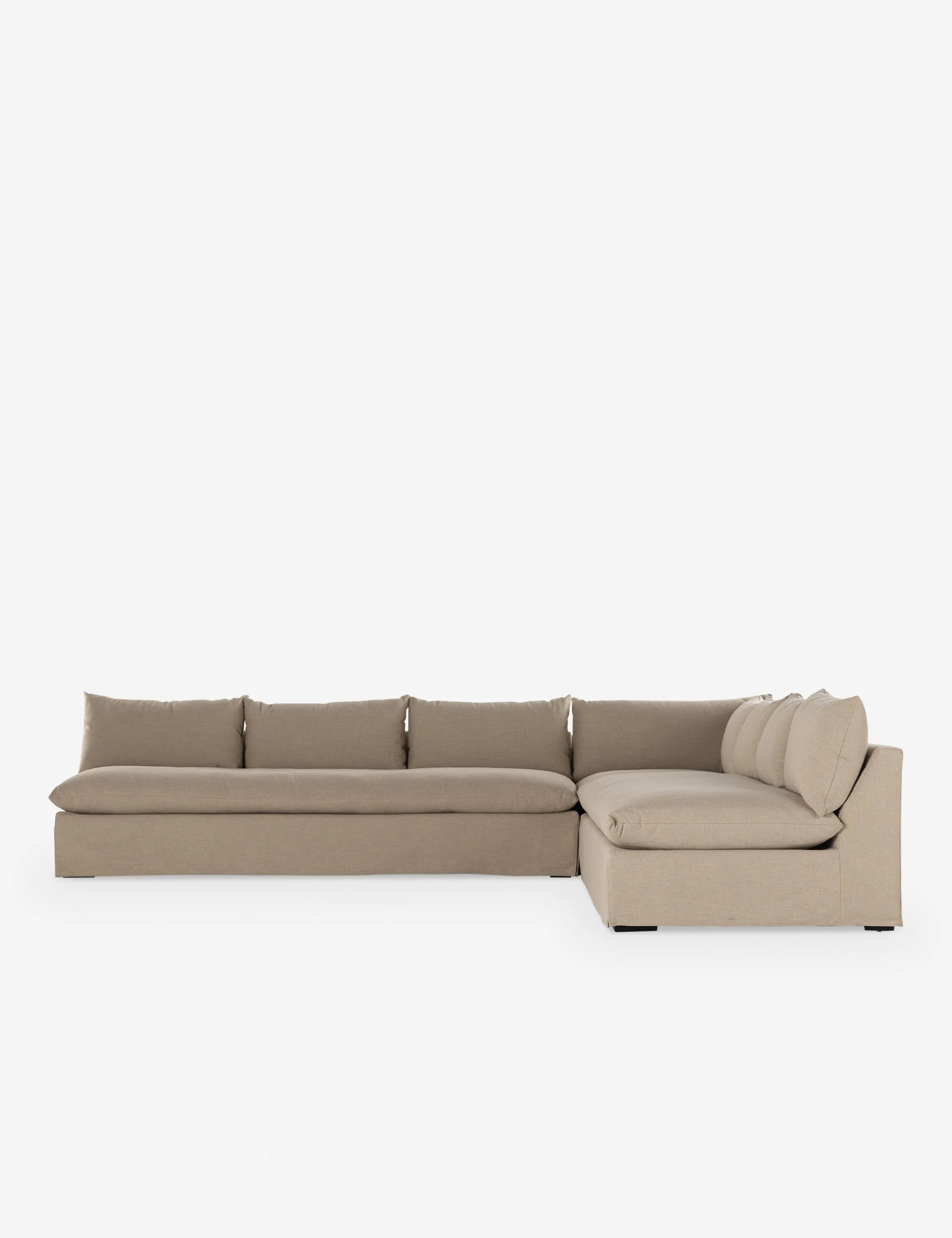 Decima Slipcover Sectional Sofa
