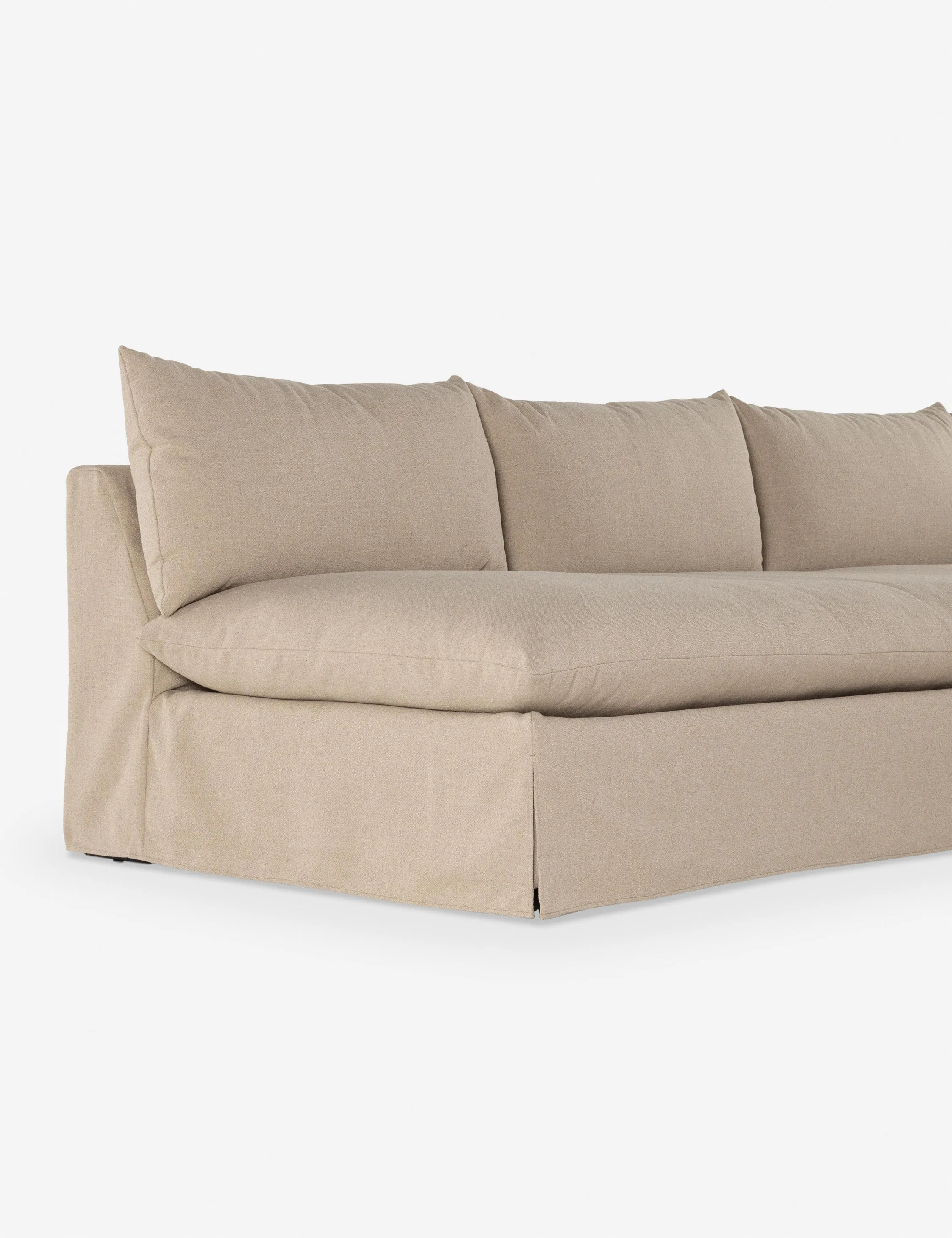 Decima Slipcover Sectional Sofa