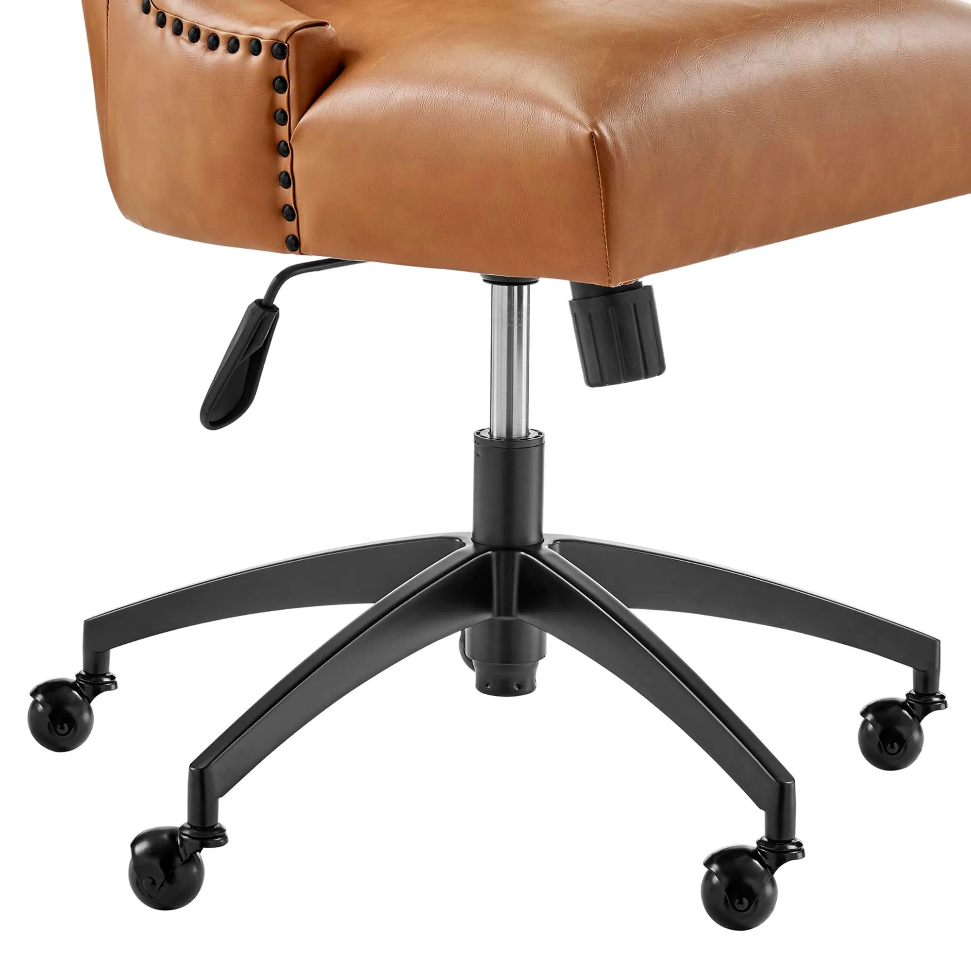 Empower Channel Tufted Vegan Leather Office Chair by Modway