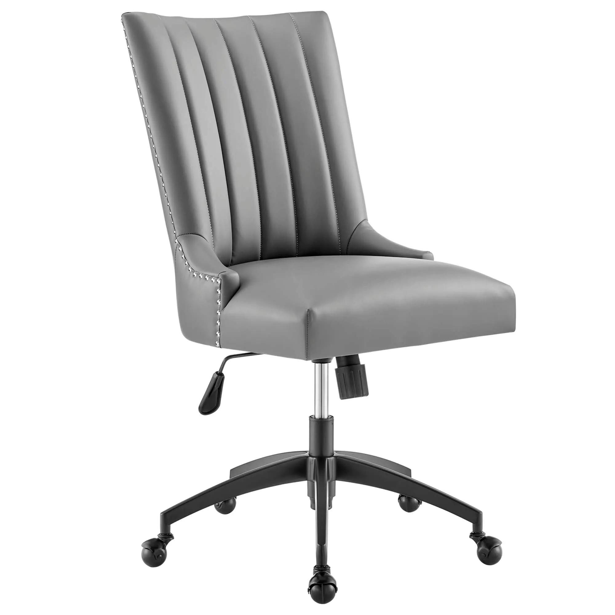 Empower Channel Tufted Vegan Leather Office Chair by Modway