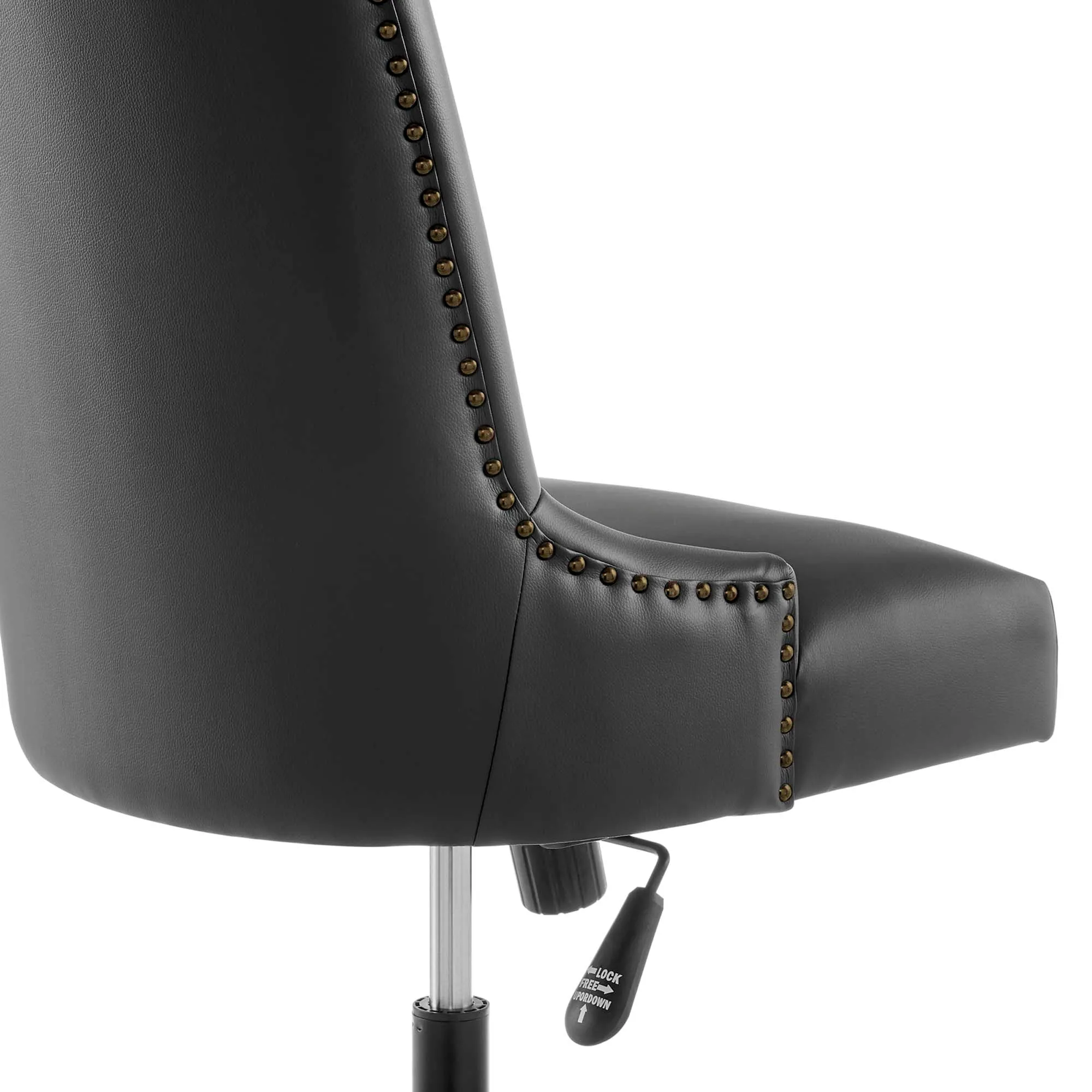 Empower Channel Tufted Vegan Leather Office Chair by Modway