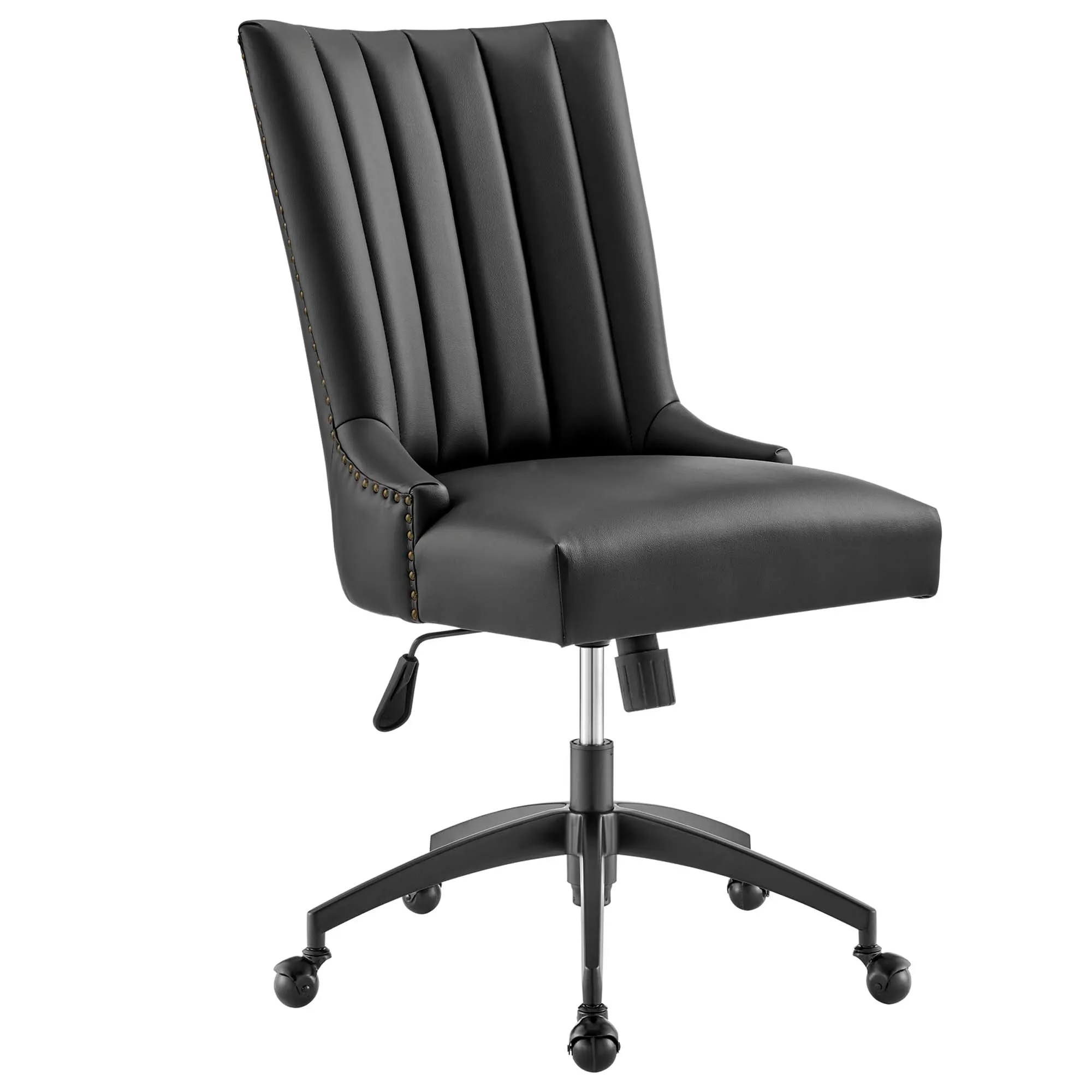Empower Channel Tufted Vegan Leather Office Chair by Modway