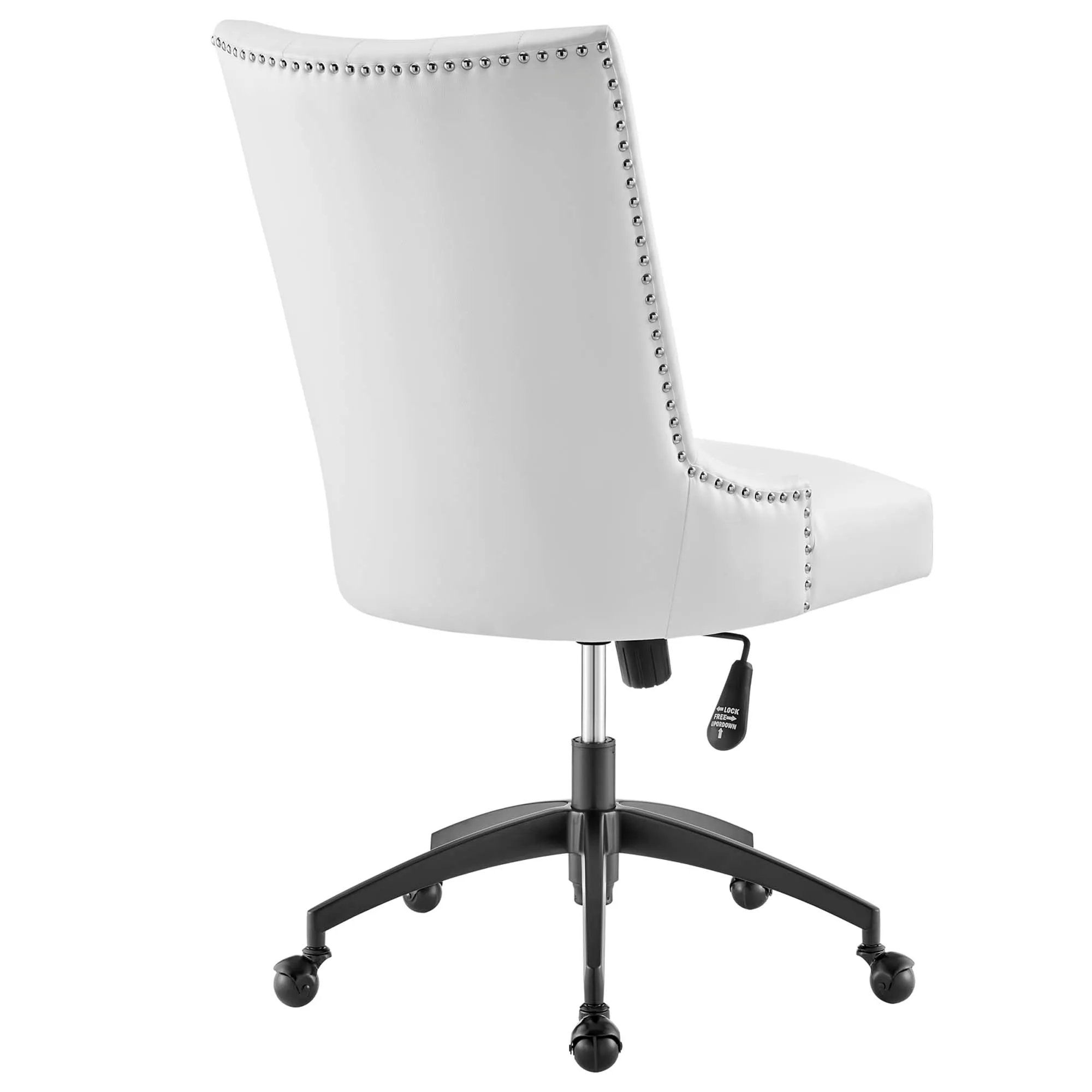 Empower Channel Tufted Vegan Leather Office Chair by Modway