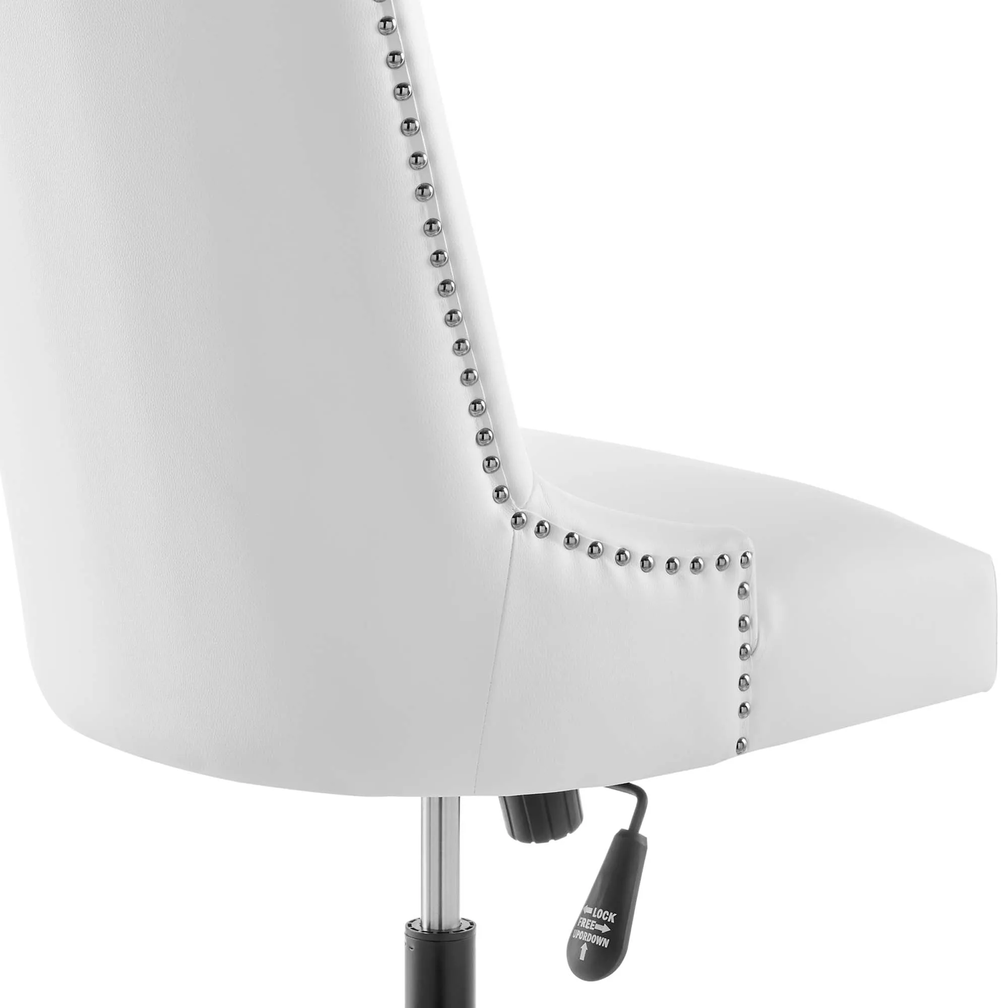 Empower Channel Tufted Vegan Leather Office Chair by Modway
