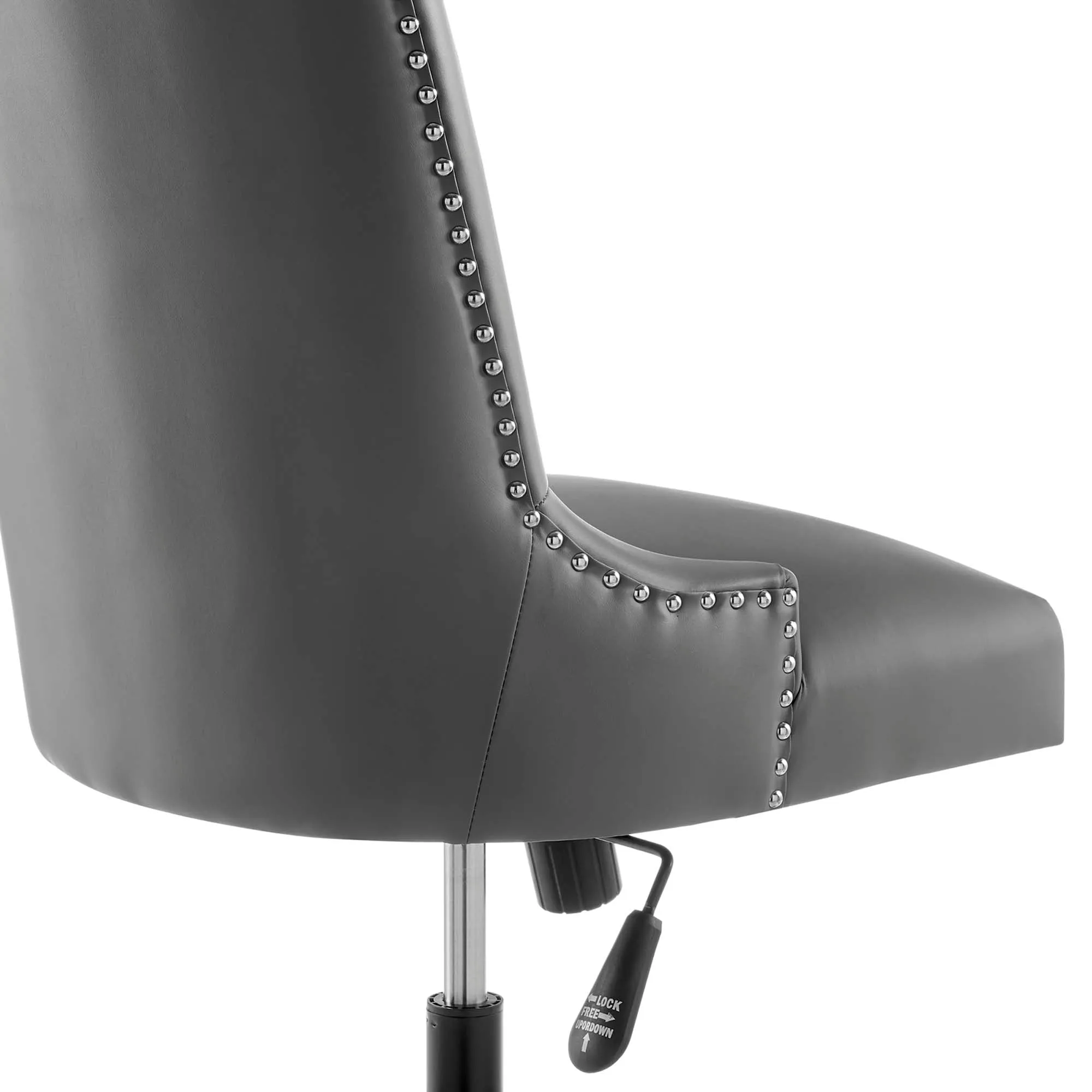 Empower Channel Tufted Vegan Leather Office Chair by Modway