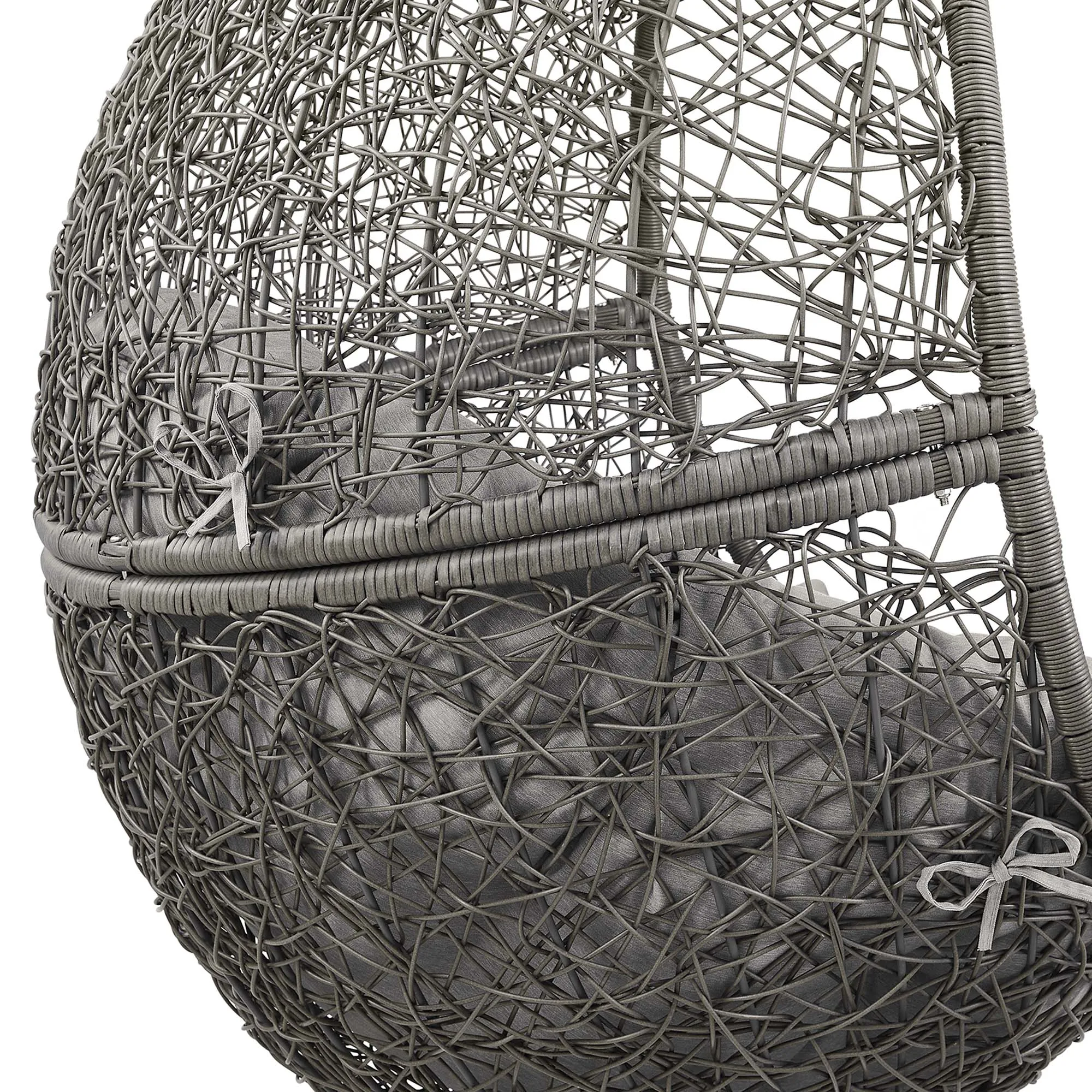 Encase Outdoor Patio Rattan Swing Chair by Modway