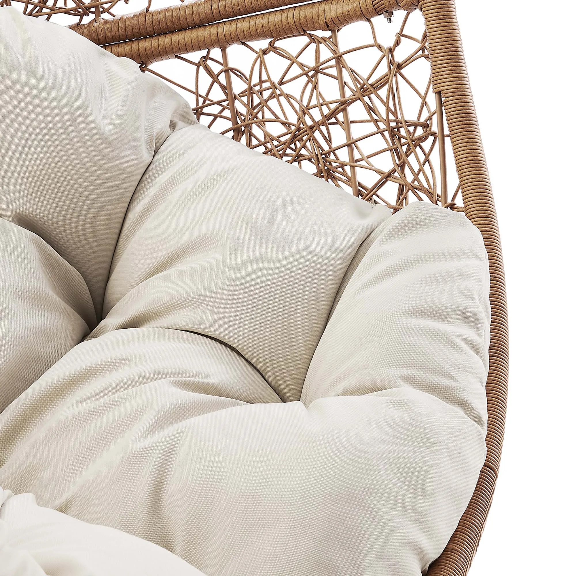 Encase Outdoor Patio Rattan Swing Chair by Modway