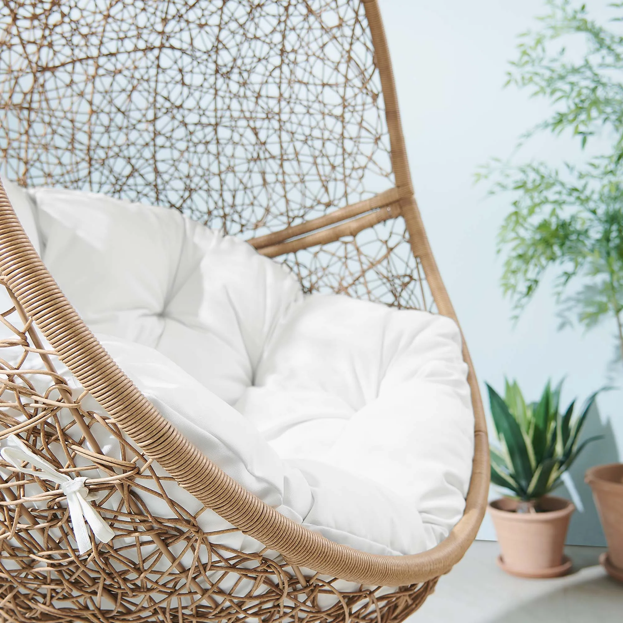 Encase Outdoor Patio Rattan Swing Chair by Modway