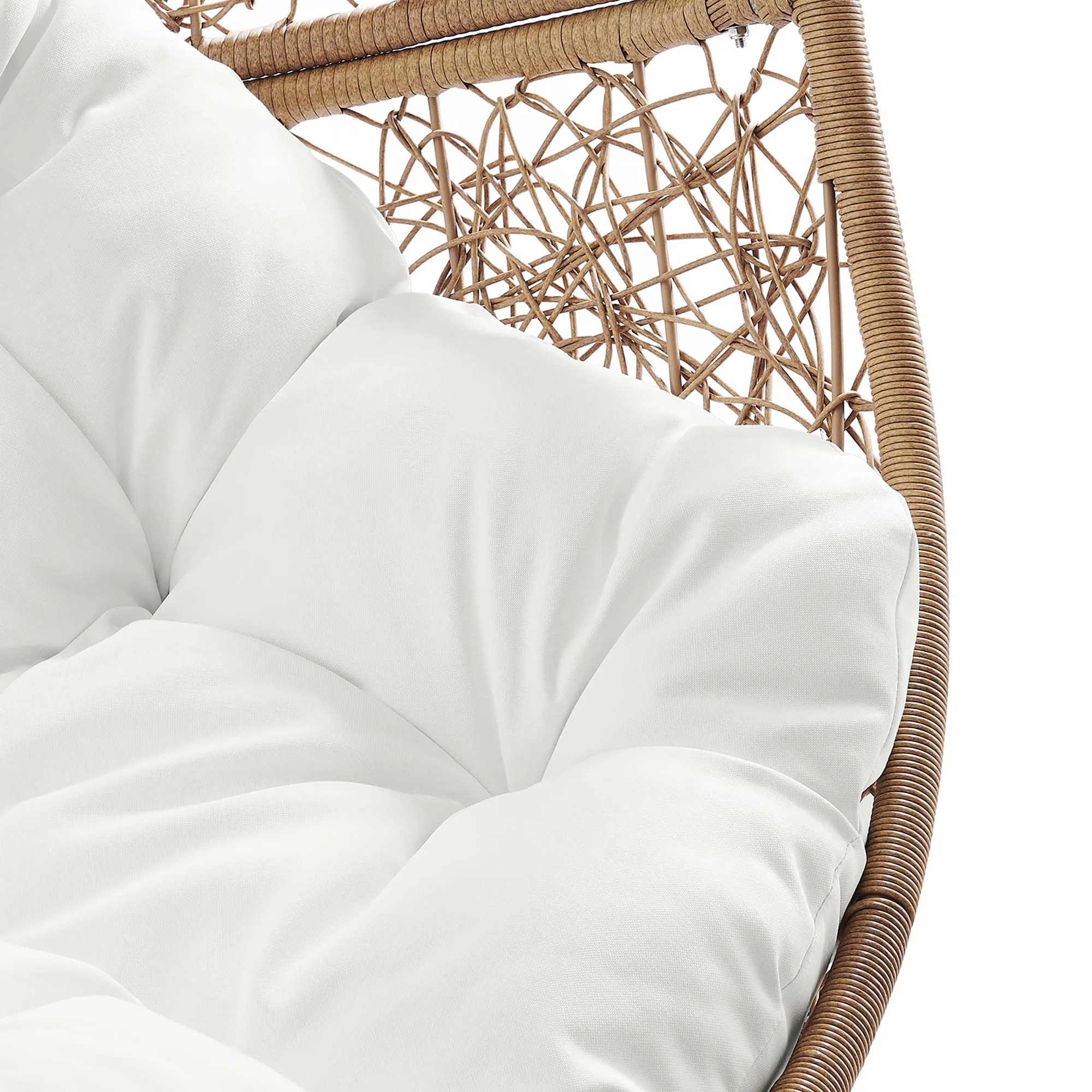 Encase Outdoor Patio Rattan Swing Chair by Modway