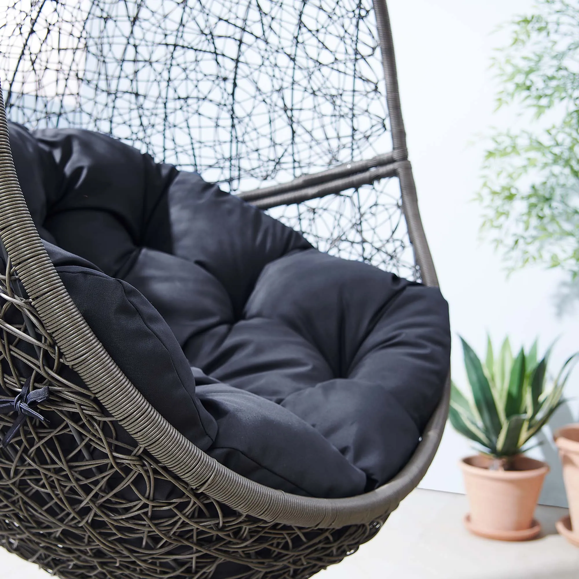 Encase Outdoor Patio Rattan Swing Chair by Modway