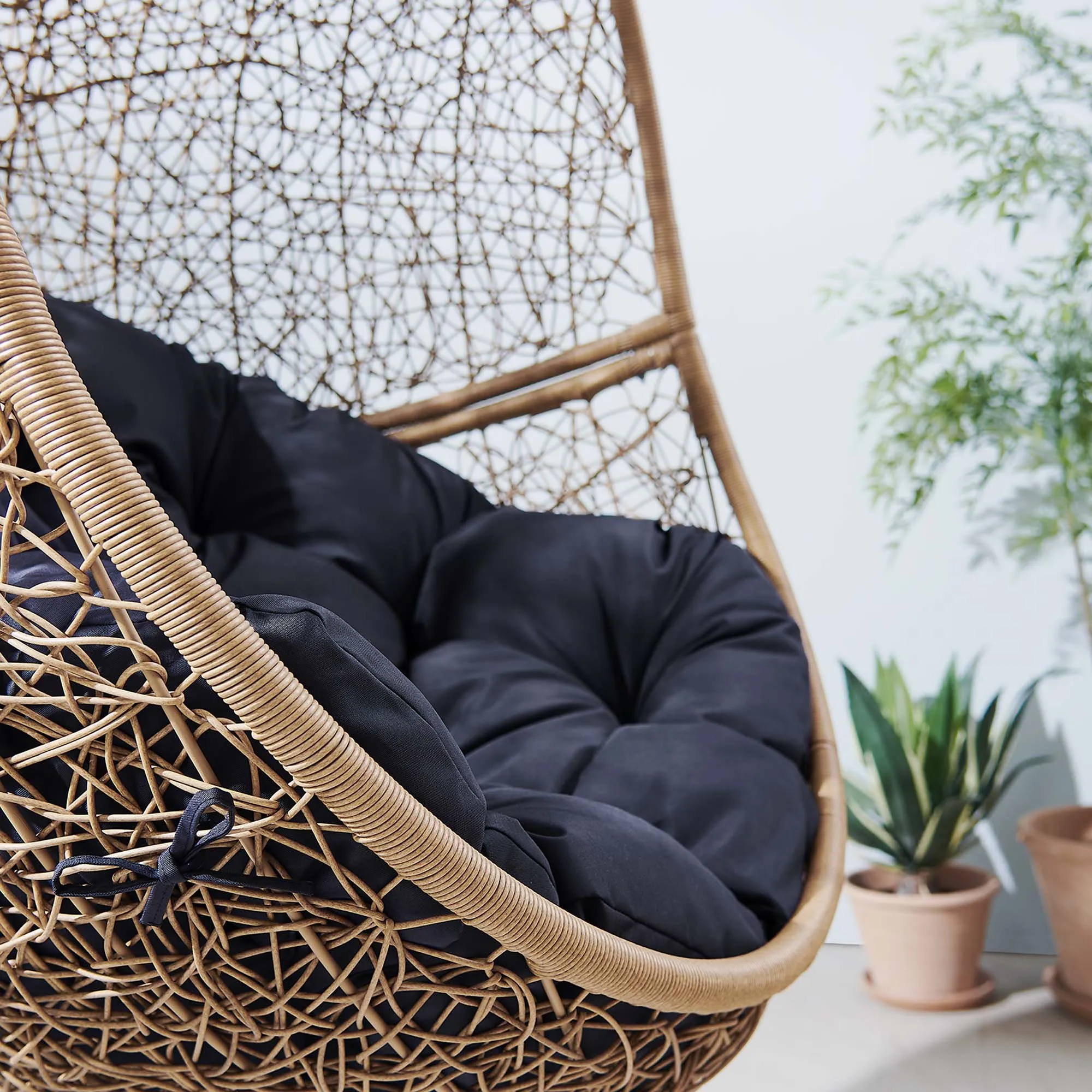 Encase Outdoor Patio Rattan Swing Chair by Modway