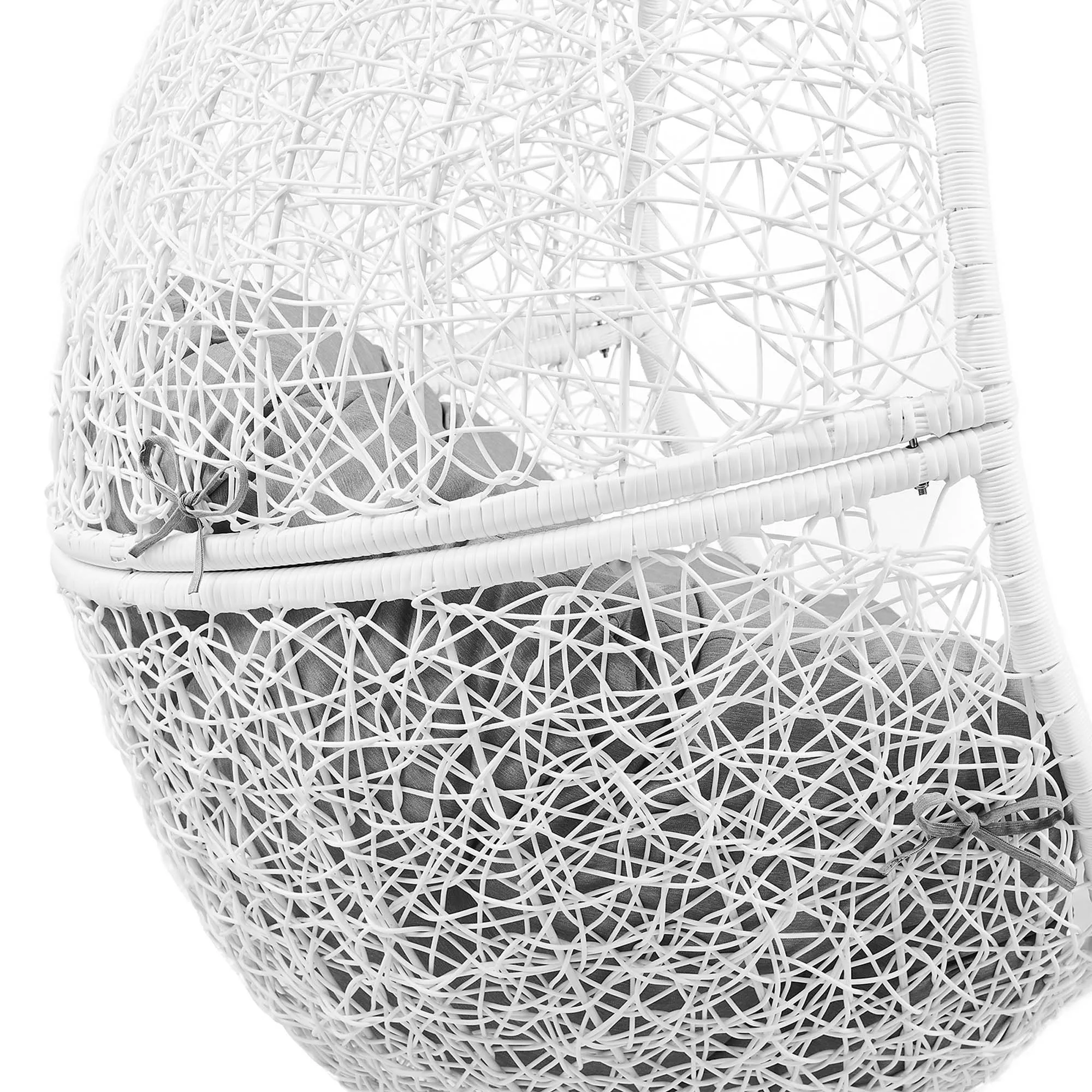 Encase Outdoor Patio Rattan Swing Chair by Modway