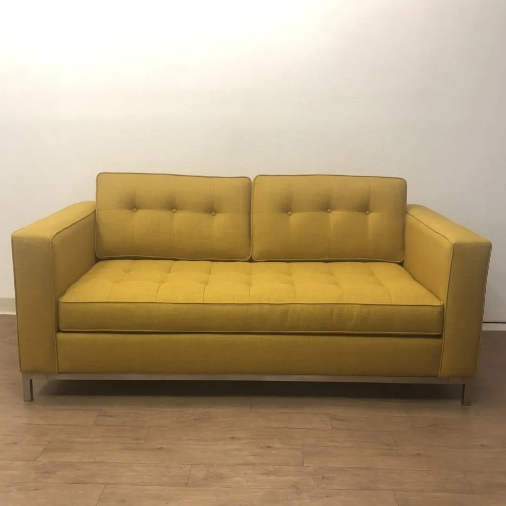 Fillmore Apartment Size Sofa in MUSTARD - CLEARANCE