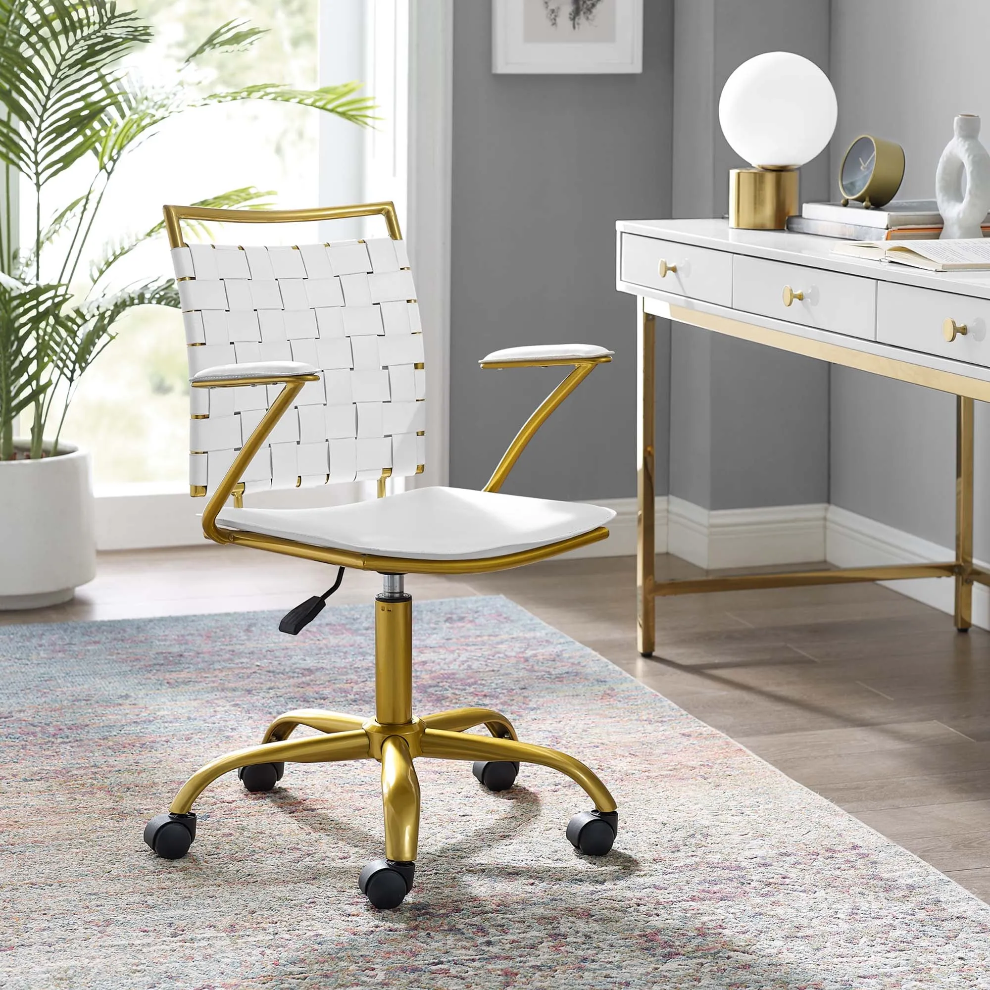 Fuse Faux Leather Office Chair by Modway