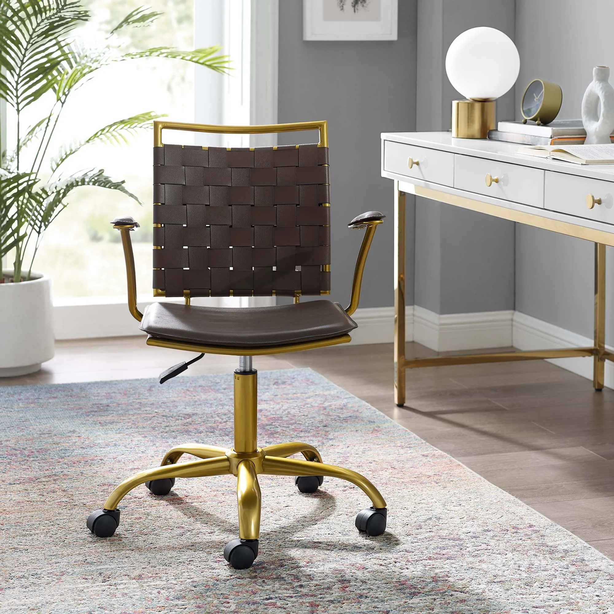 Fuse Faux Leather Office Chair by Modway