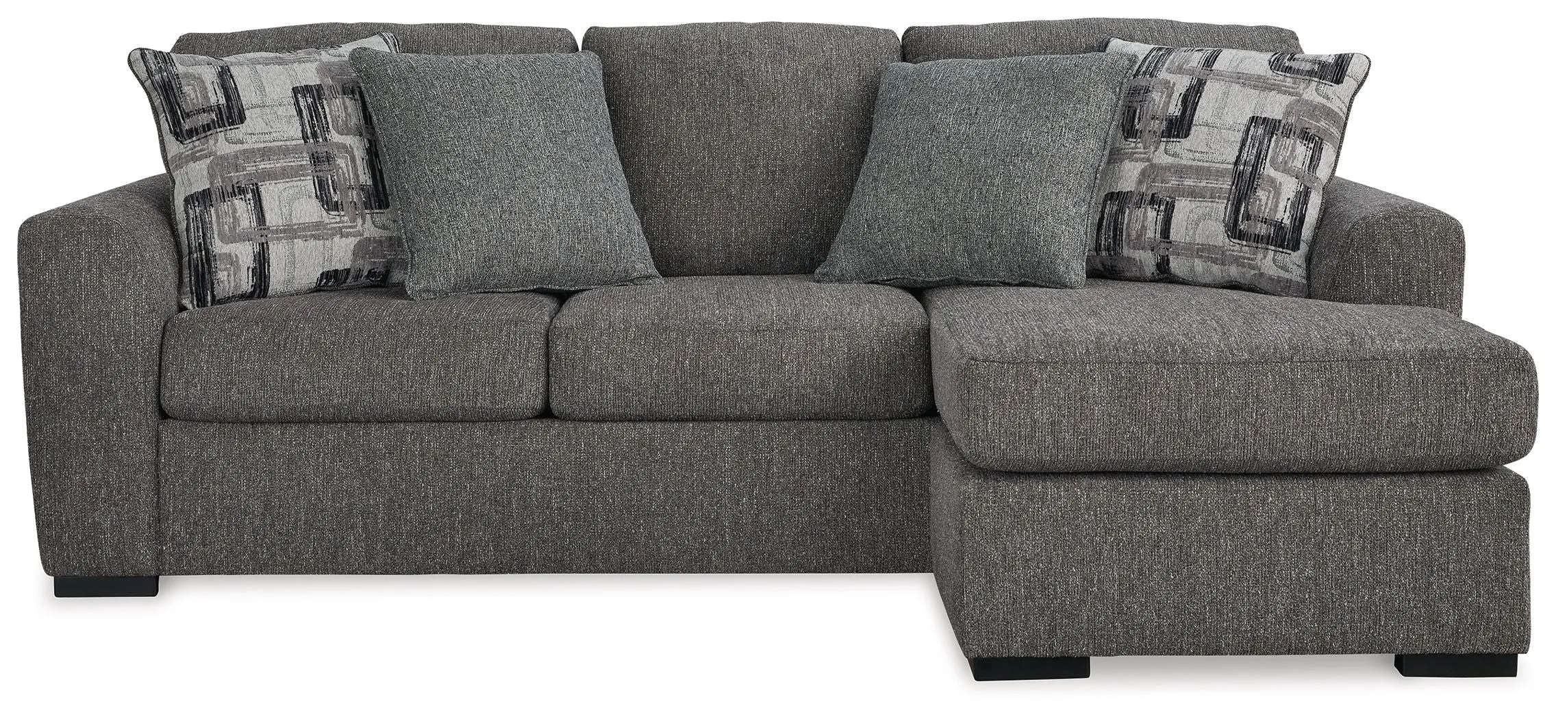 Gardiner Pewter Sofa Chaise