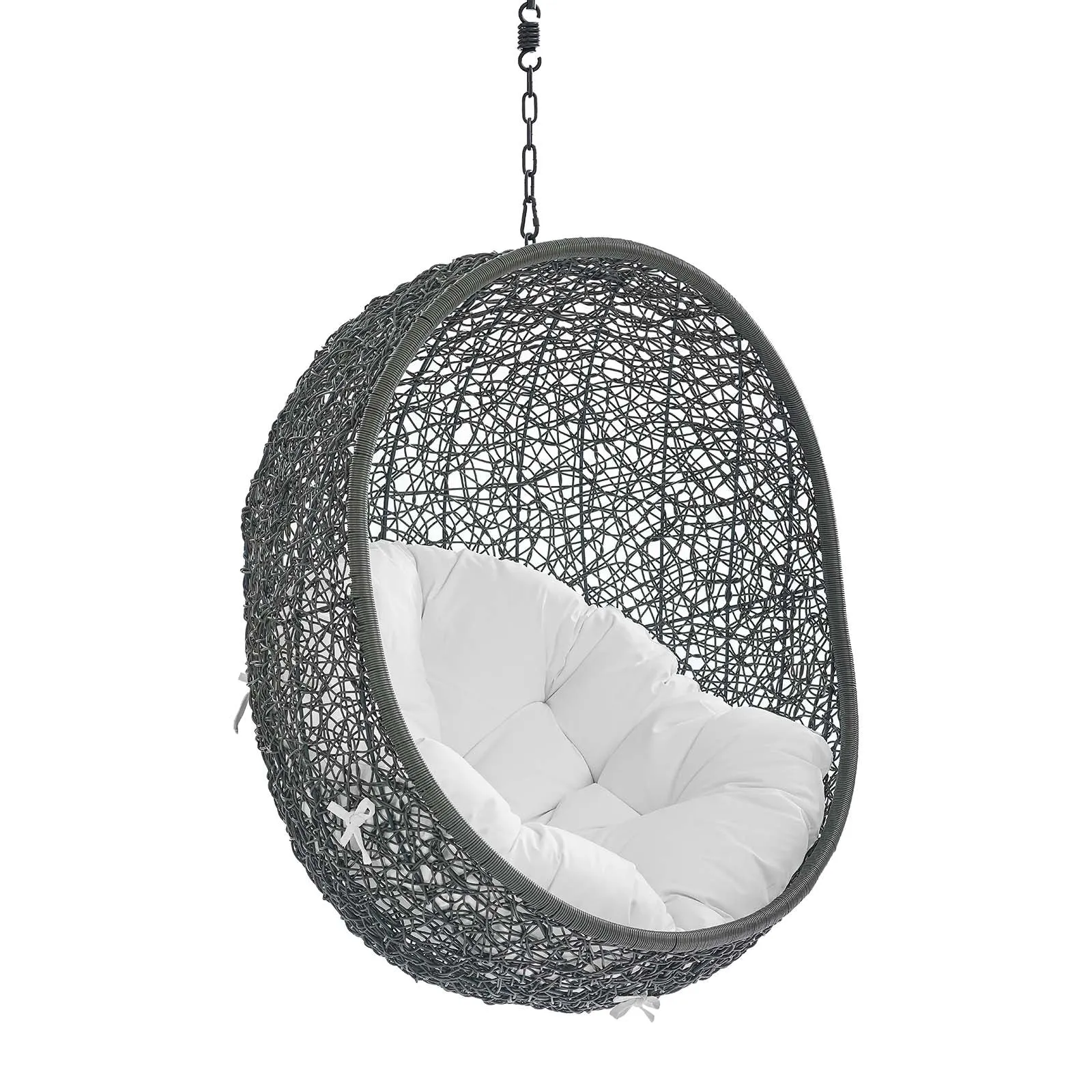 Hide Sunbrella® Fabric Swing Outdoor Patio Lounge Chair Without Stand by Modway