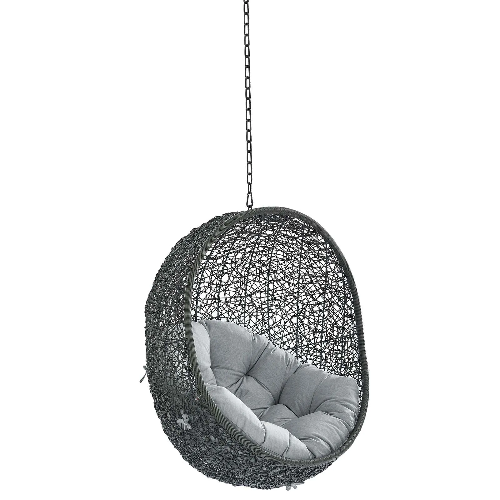 Hide Sunbrella® Fabric Swing Outdoor Patio Lounge Chair Without Stand by Modway