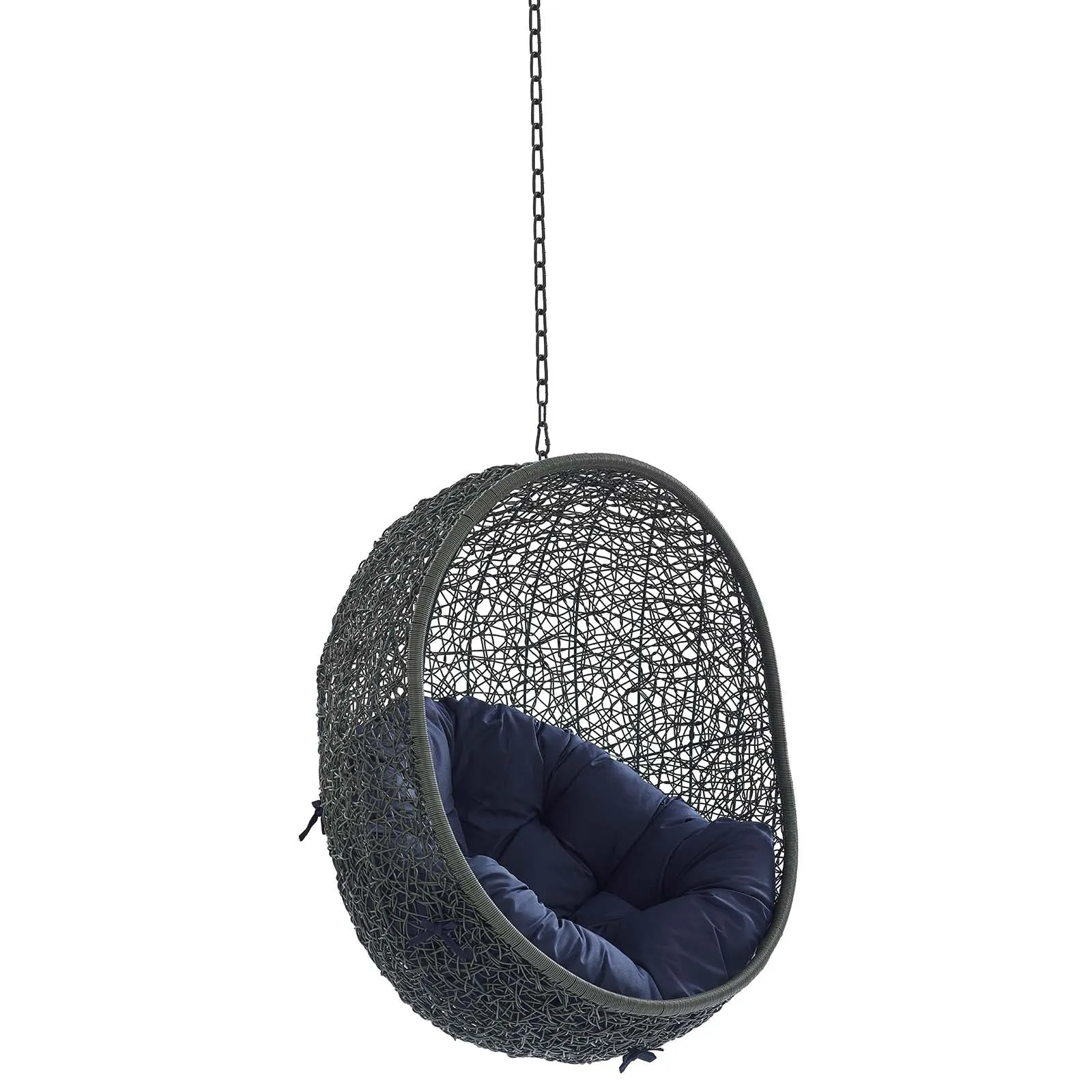 Hide Sunbrella® Fabric Swing Outdoor Patio Lounge Chair Without Stand by Modway