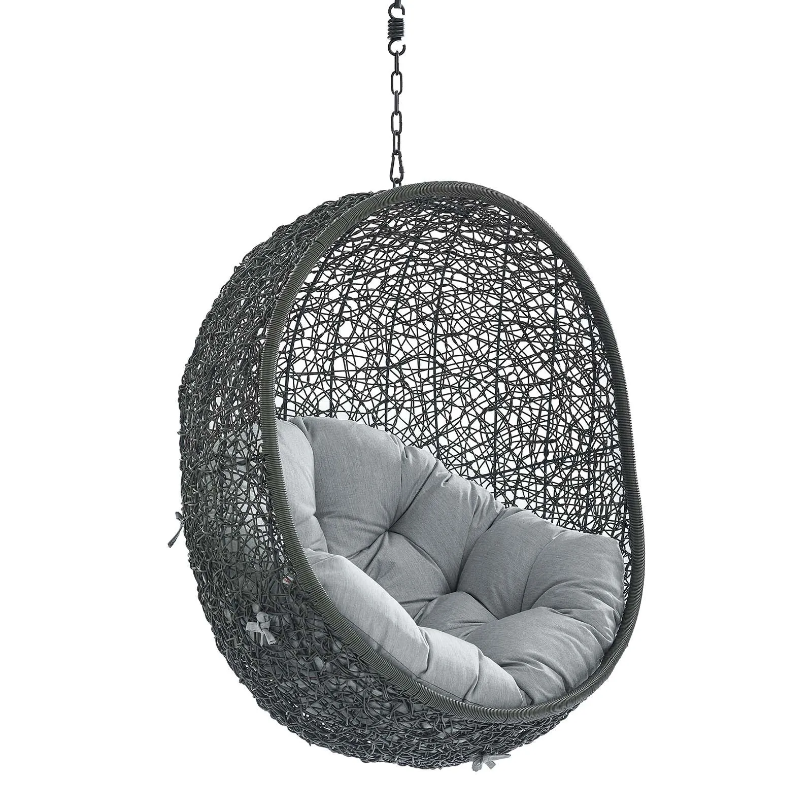 Hide Sunbrella® Fabric Swing Outdoor Patio Lounge Chair Without Stand by Modway