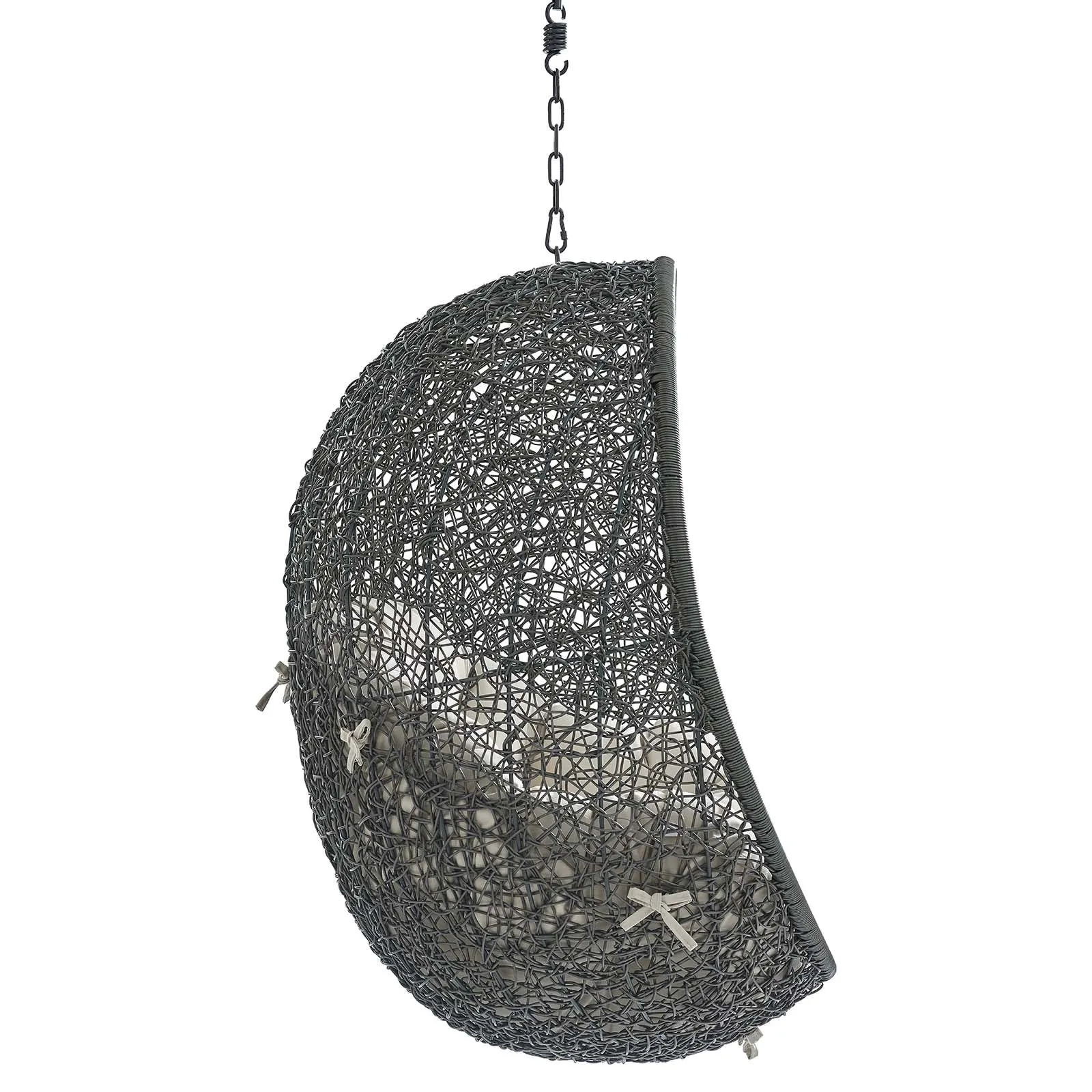 Hide Sunbrella® Fabric Swing Outdoor Patio Lounge Chair Without Stand by Modway