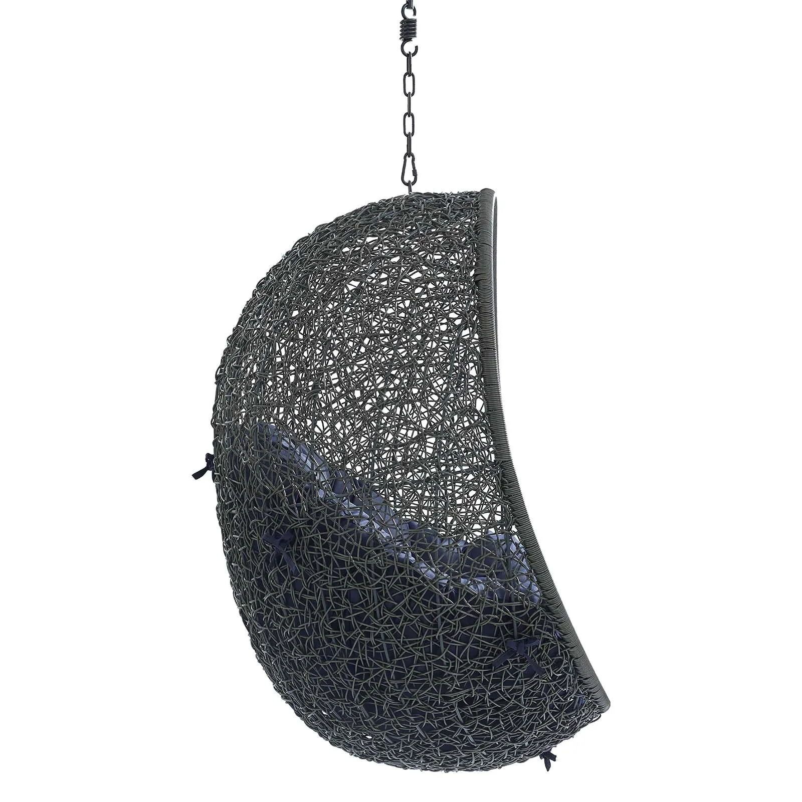 Hide Sunbrella® Fabric Swing Outdoor Patio Lounge Chair Without Stand by Modway
