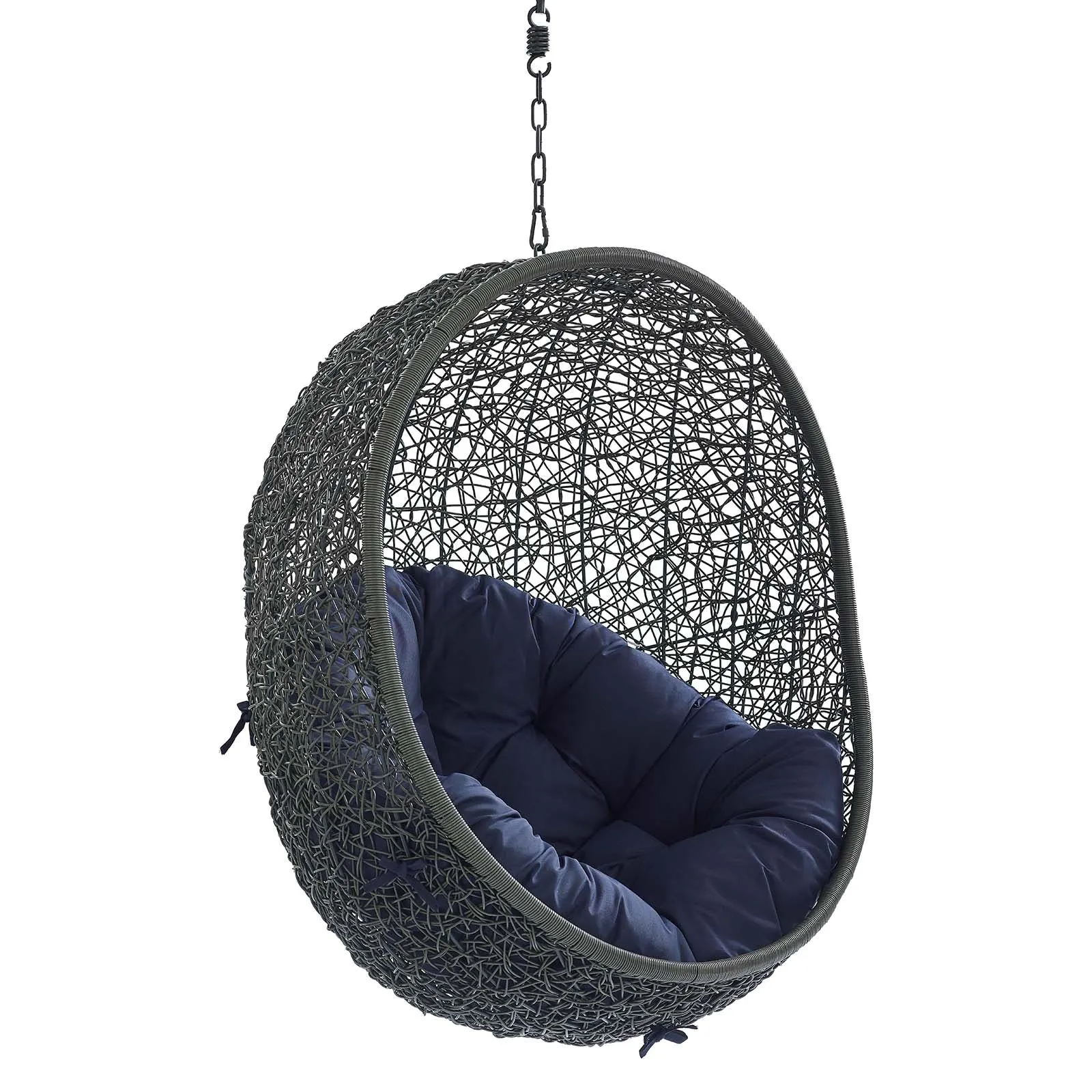 Hide Sunbrella® Fabric Swing Outdoor Patio Lounge Chair Without Stand by Modway