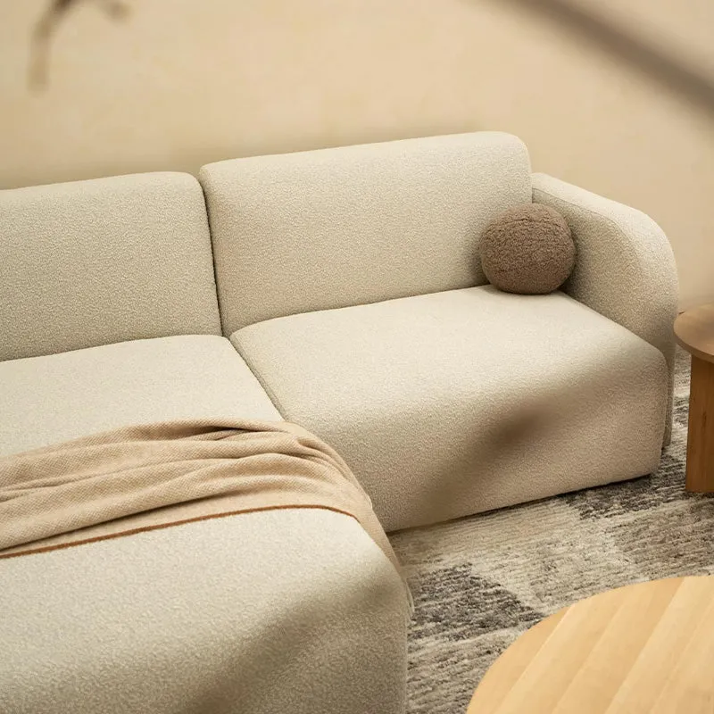 Jam 3 Seater LHF Chaise Sofa - Copenhagen Grey
