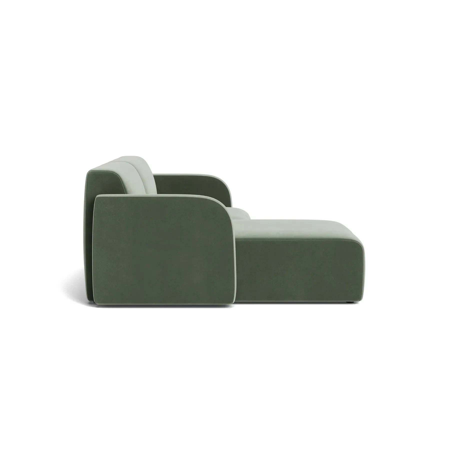 Jam 3 Seater LHF Chaise Sofa - Opal Ocean