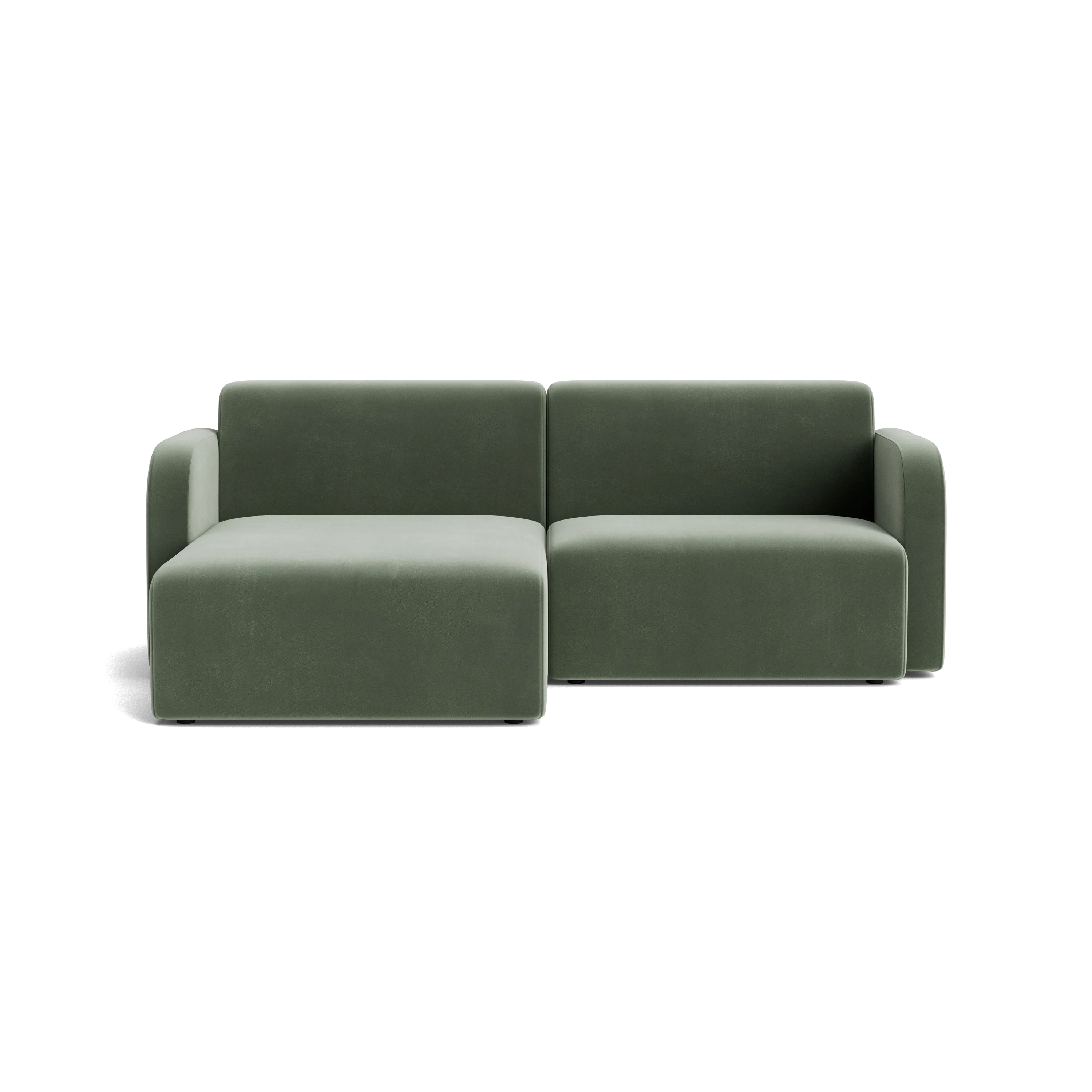 Jam 3 Seater LHF Chaise Sofa - Opal Ocean