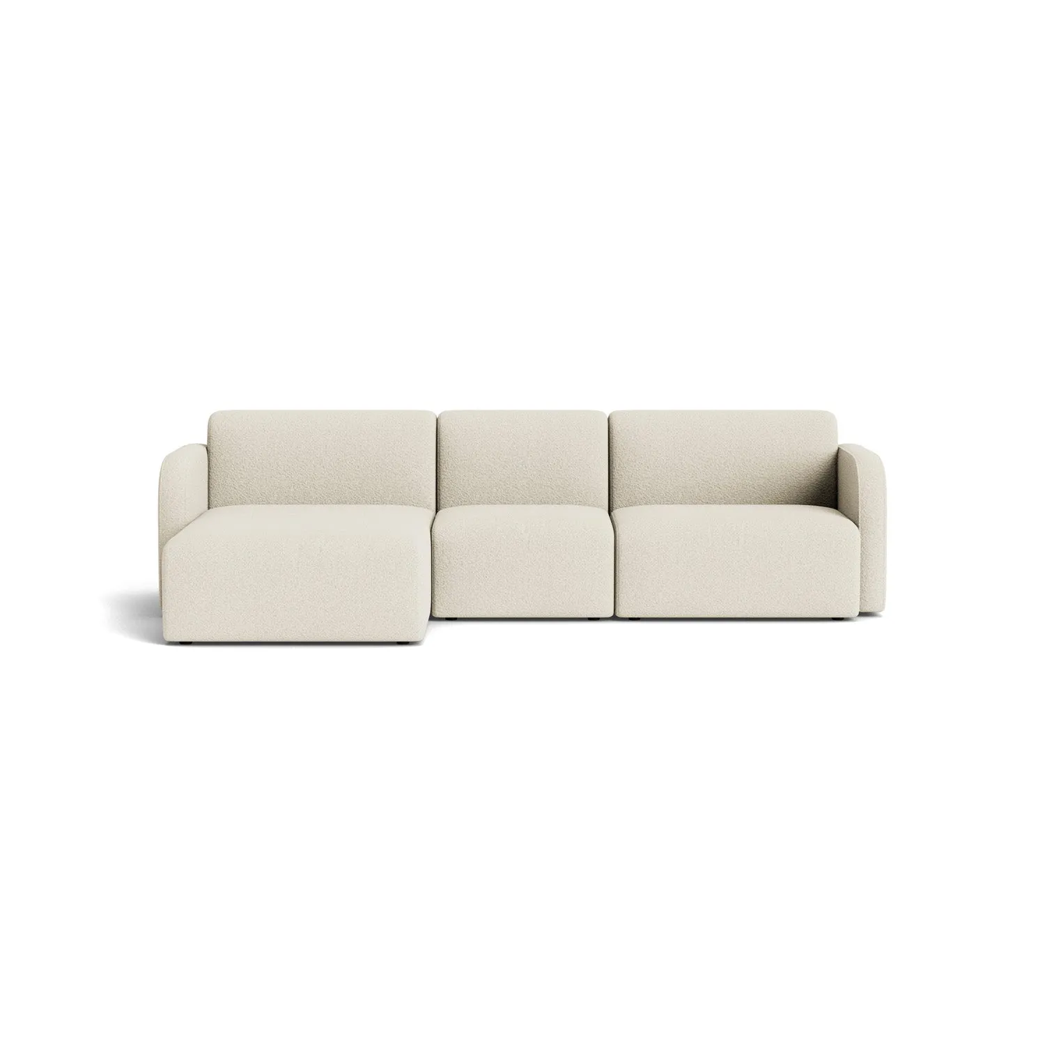 Jam 4 Seater LHF Chaise Sofa - Copenhagen Grey