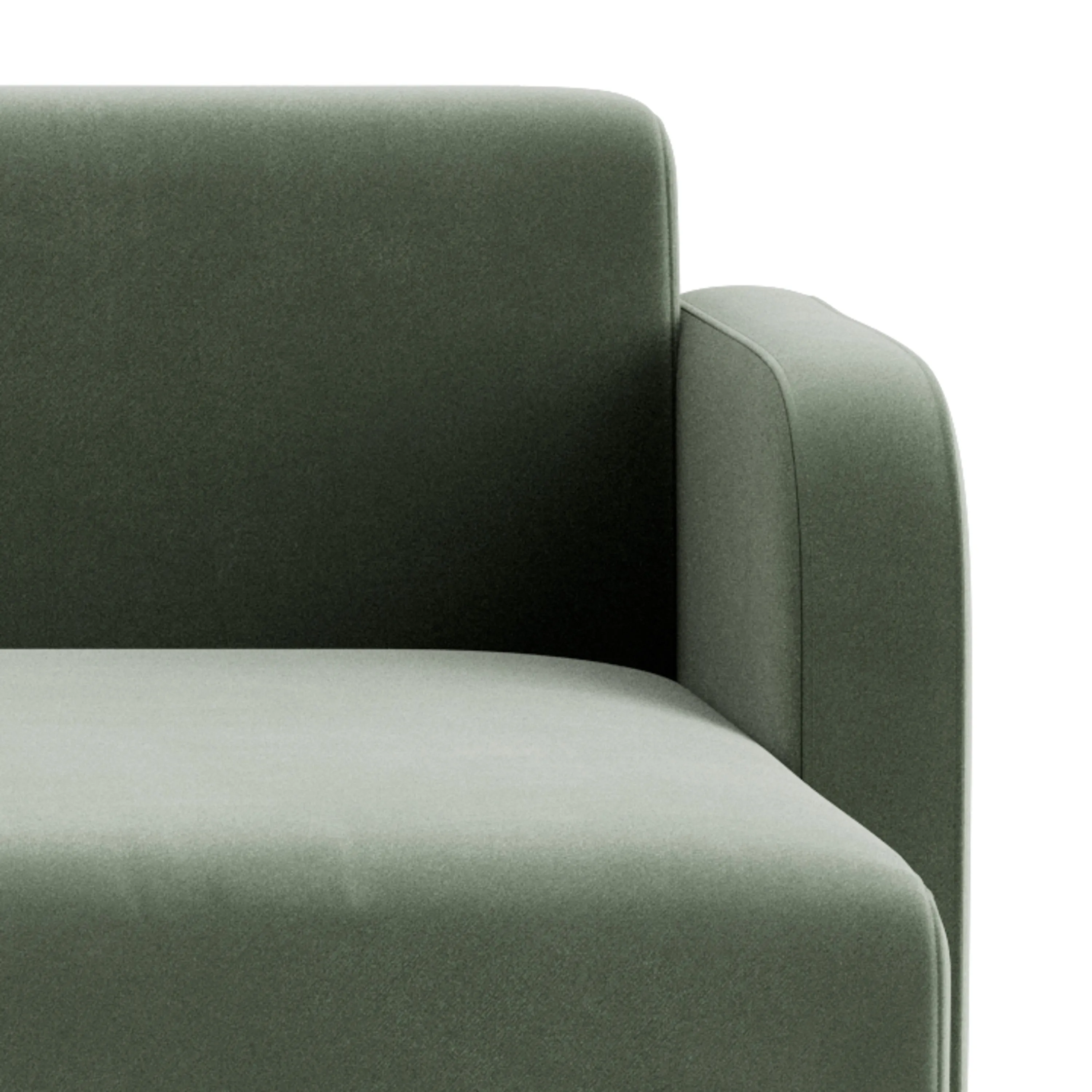 Jam 4 Seater LHF Chaise Sofa - Opal Ocean