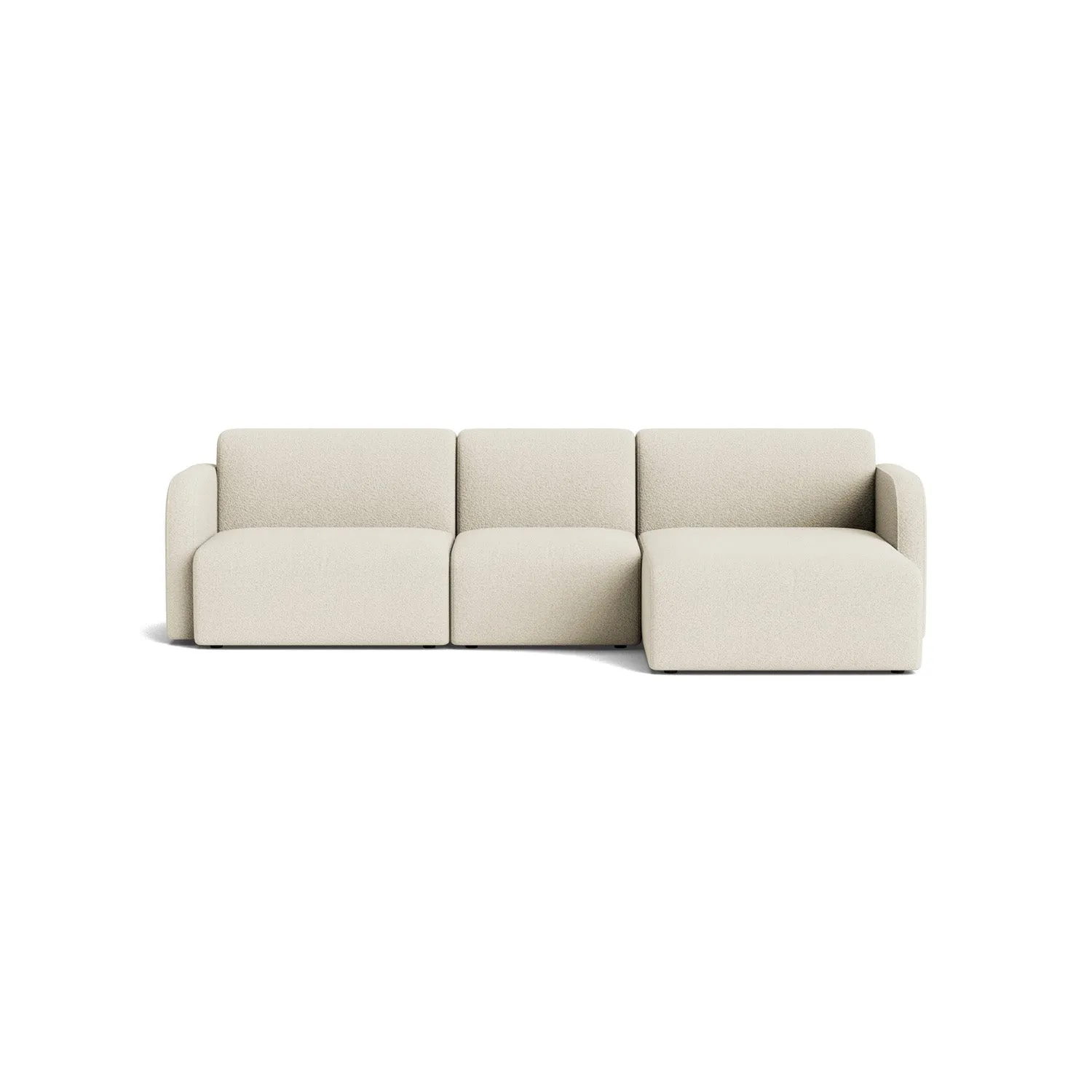 Jam 4 Seater RHF Chaise Sofa - Copenhagen Grey