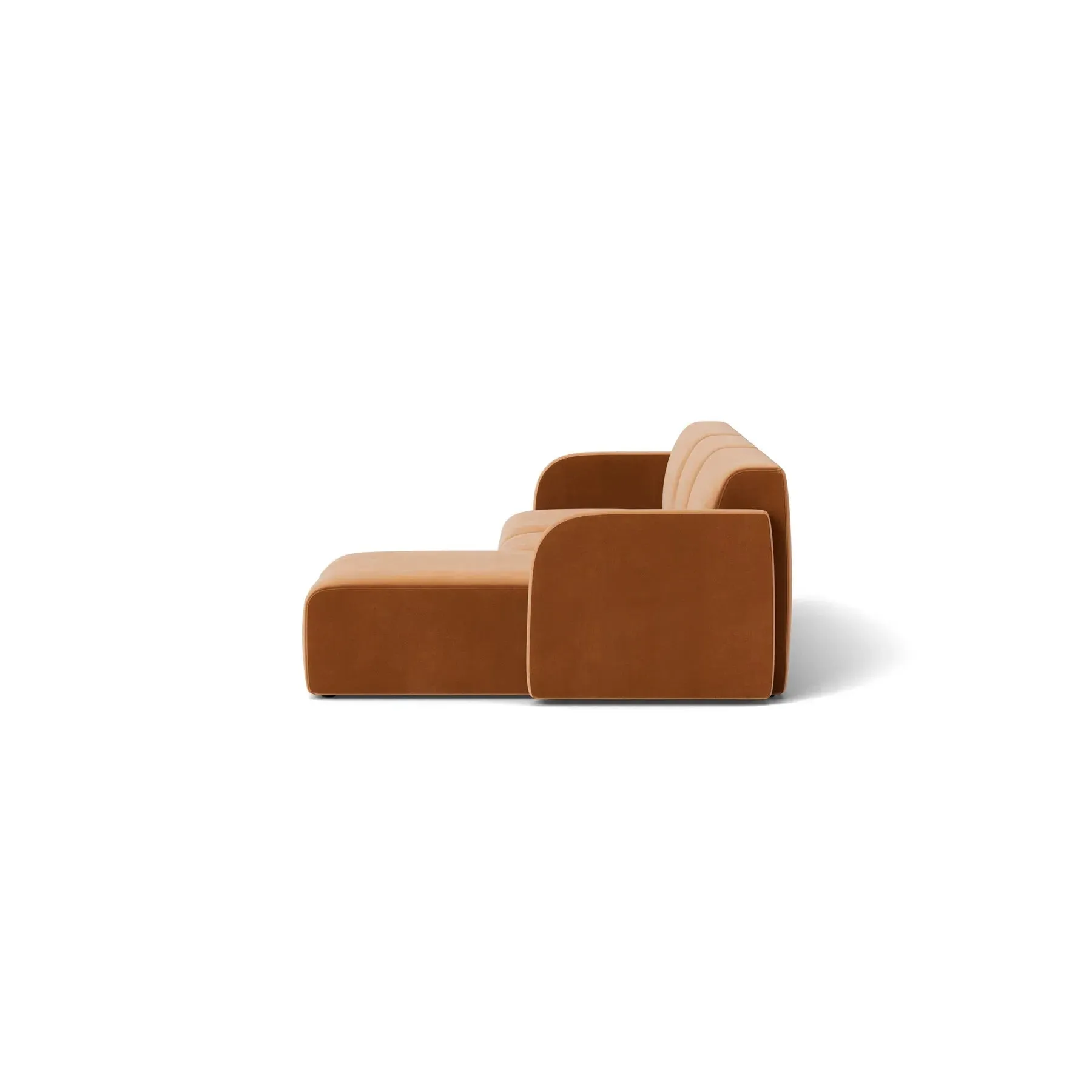 Jam 4 Seater RHF Chaise Sofa - Opal Ochre