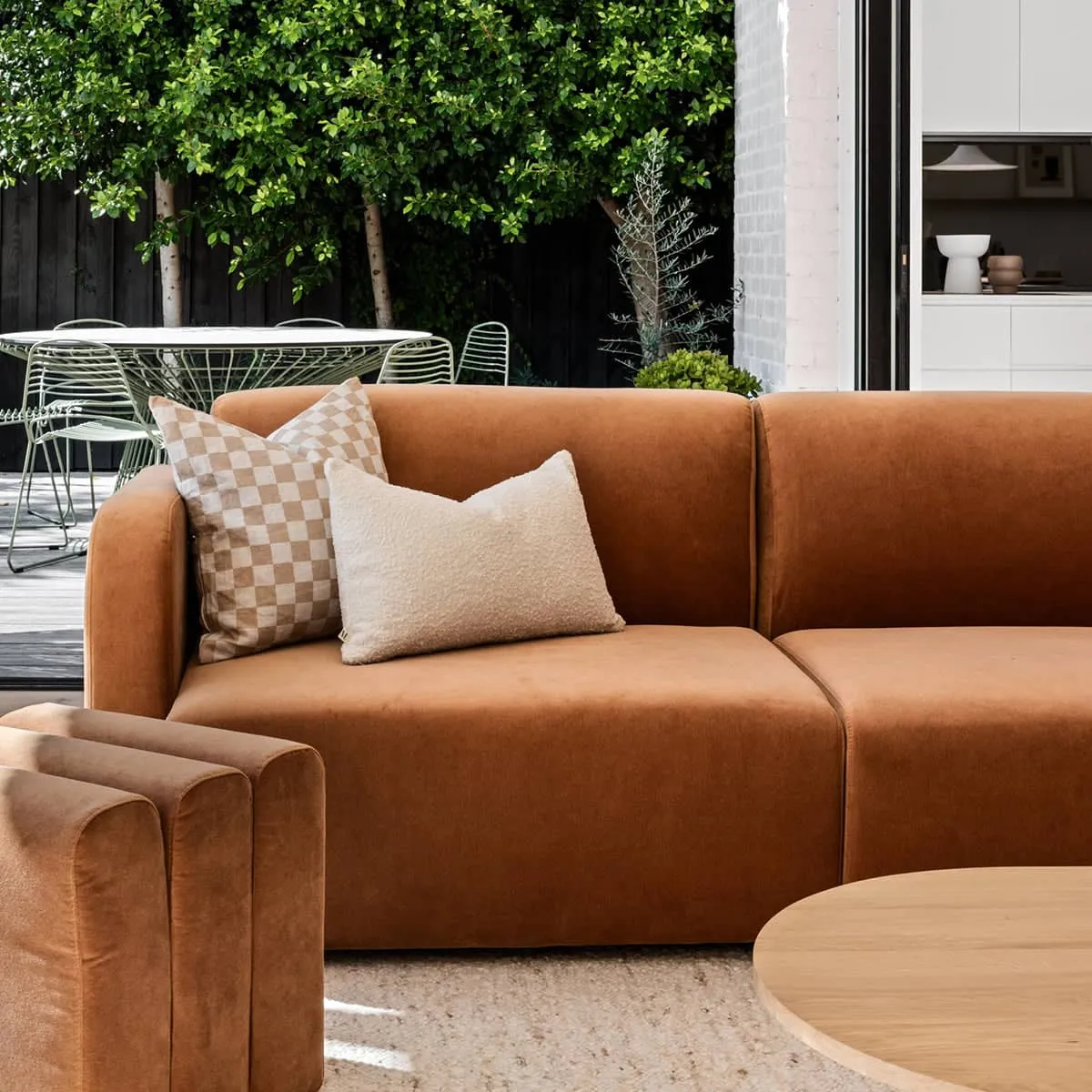 Jam 4 Seater Sofa - Opal Ochre