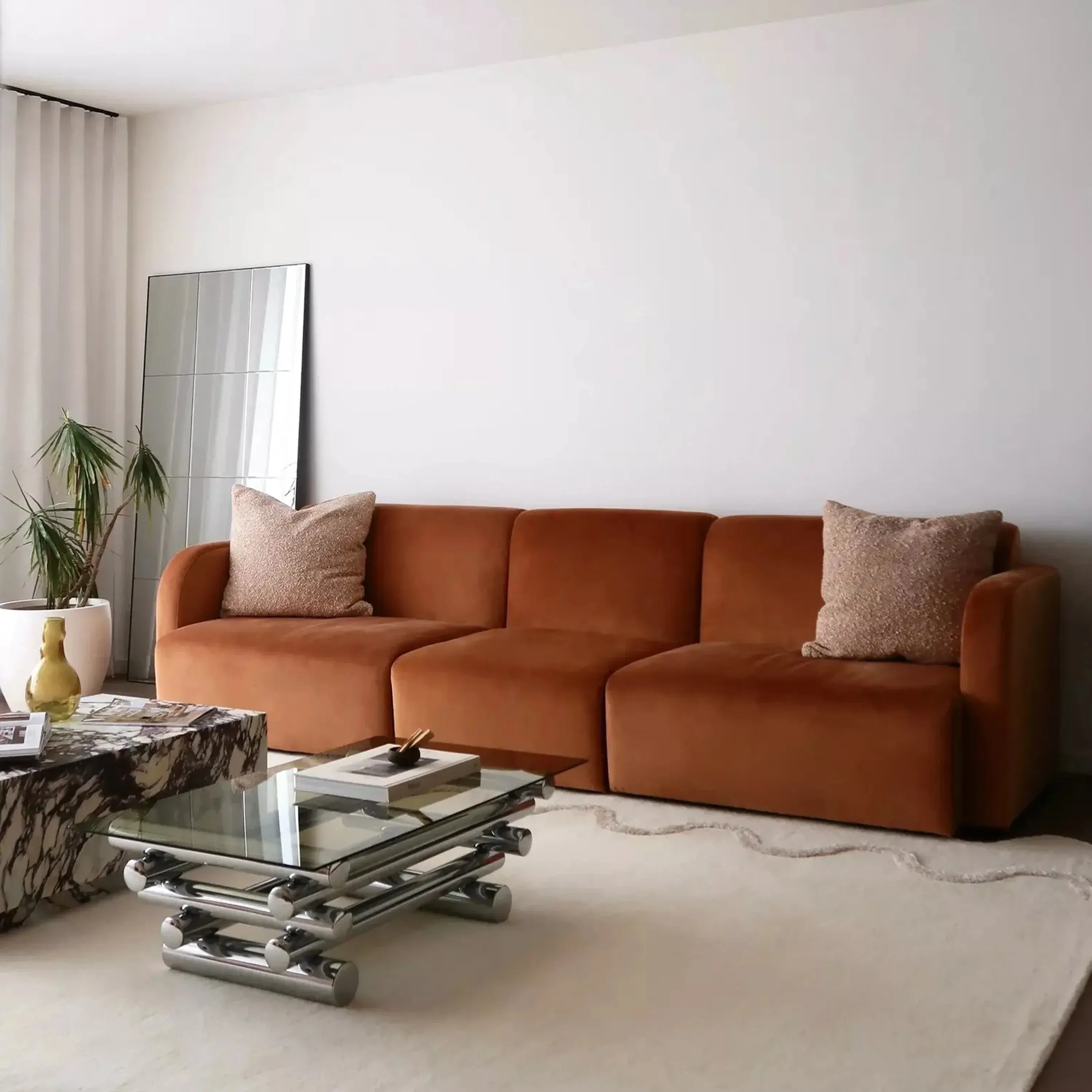 Jam 4 Seater Sofa - Opal Ochre
