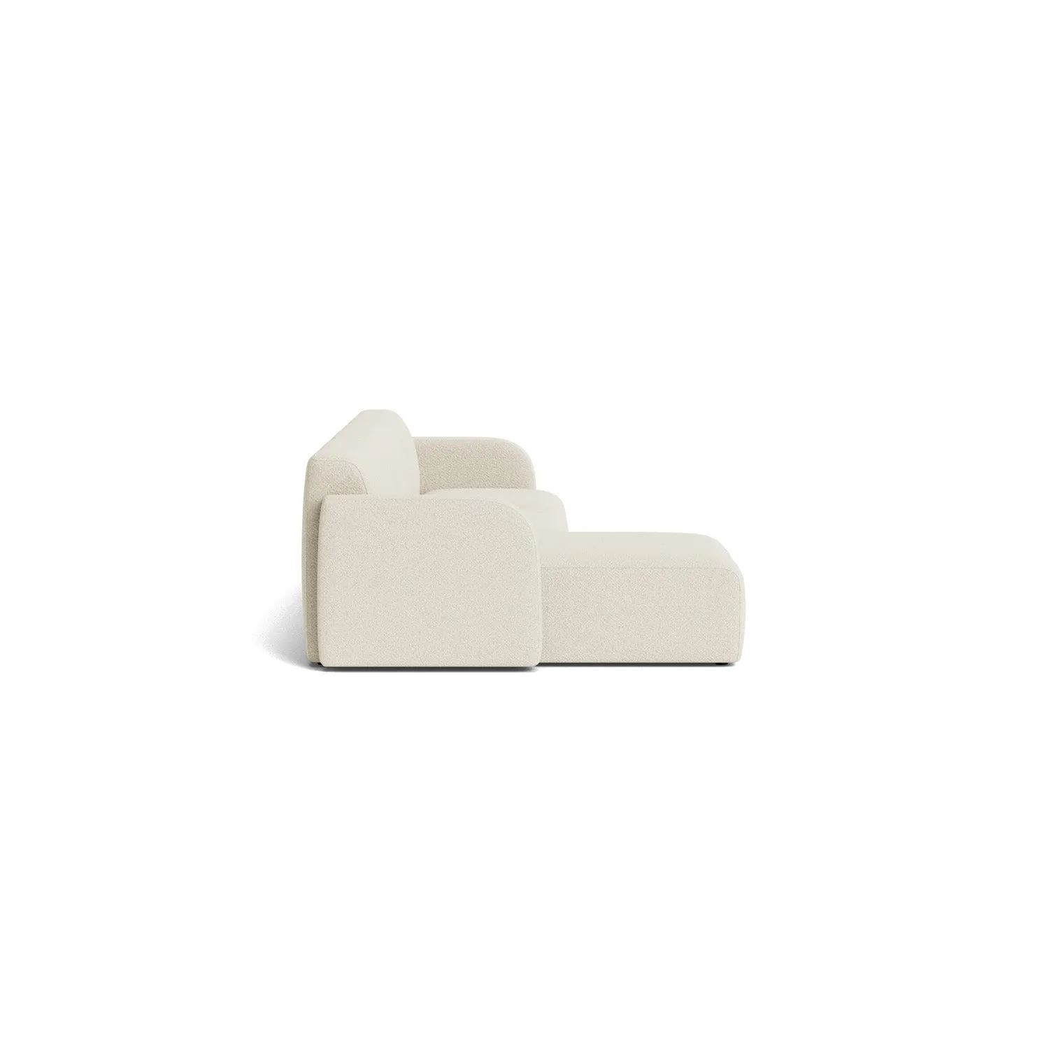 Jam 4.5 Seater LHF Chaise Sofa - Copenhagen Grey